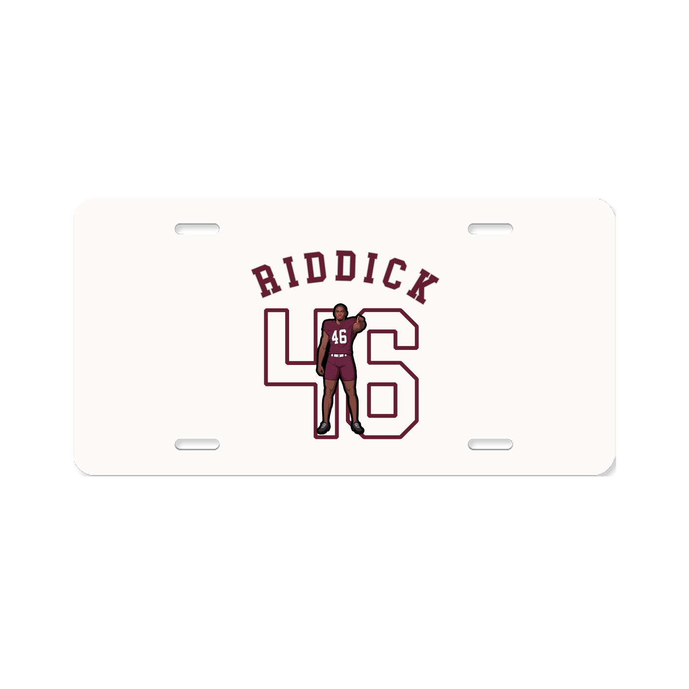 License Plate — Shirsey Arch in Classic