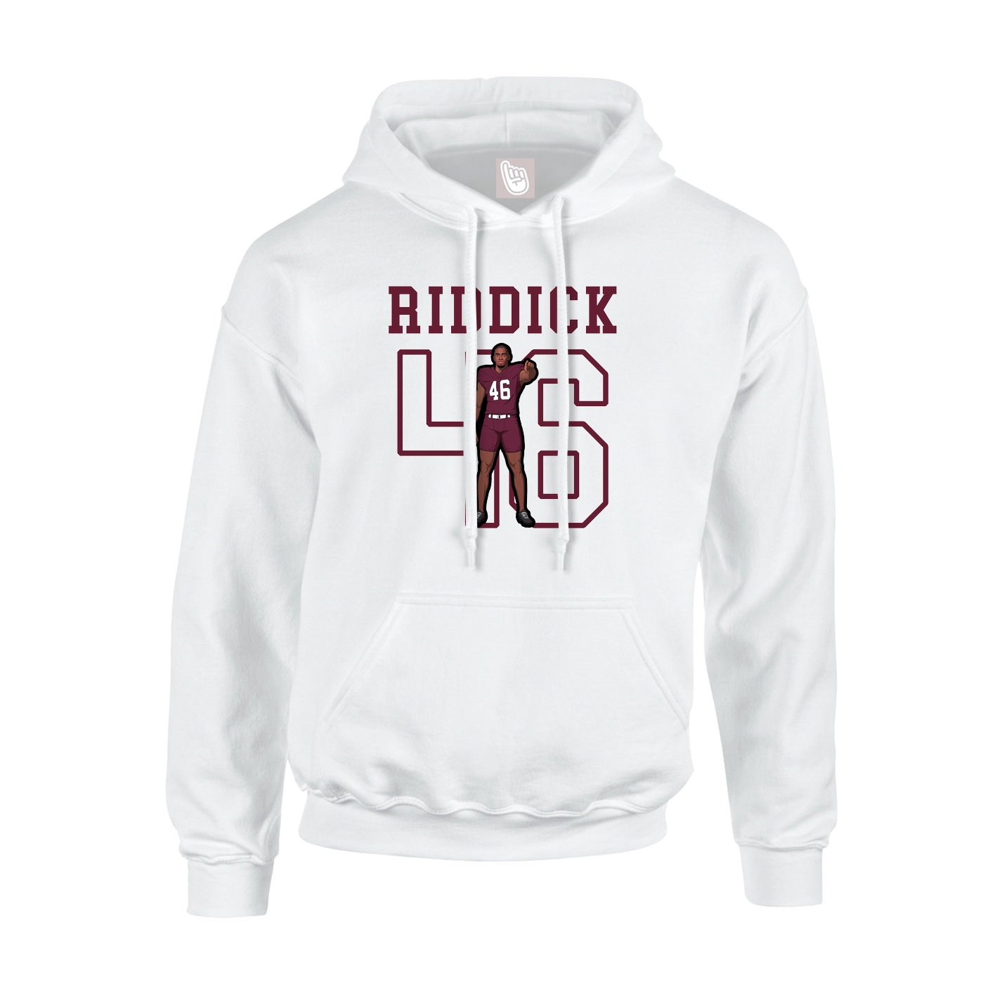 Youth Hoodie — Shirsey in White