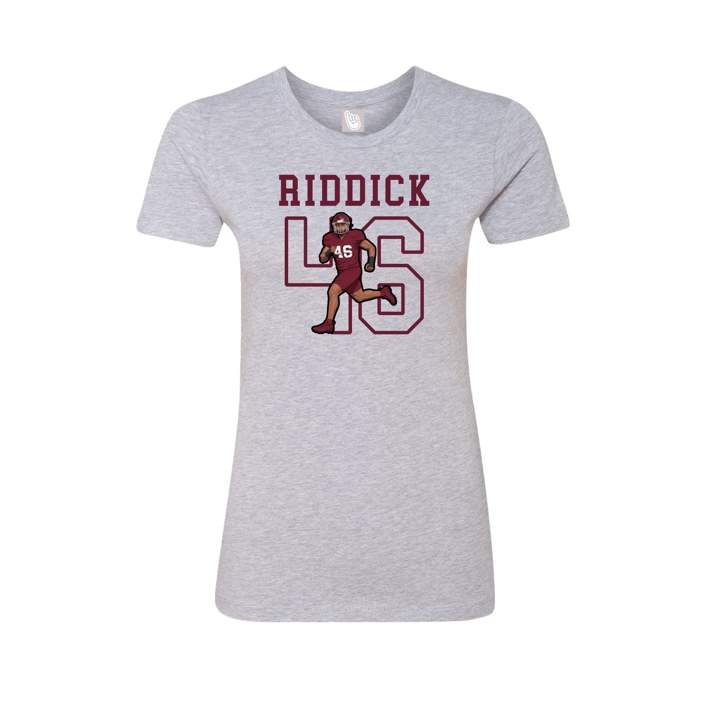 Fitted Women's Tee — Shirsey in Grey