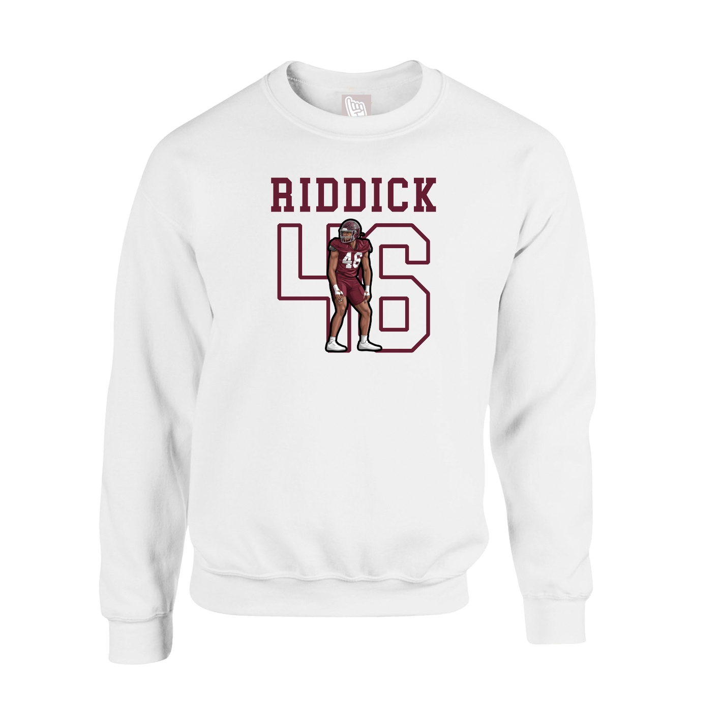 Fleece Crew — Shirsey in White