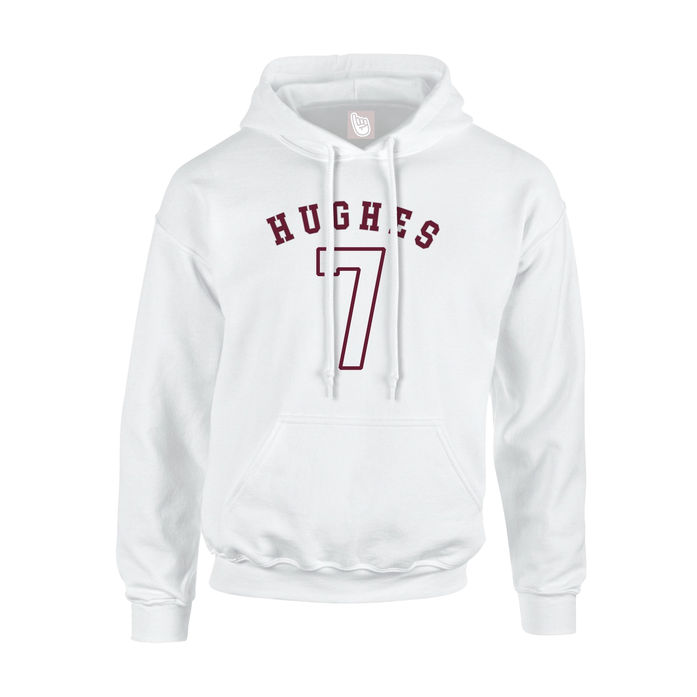 Hoodie — Shirsey Arch in White