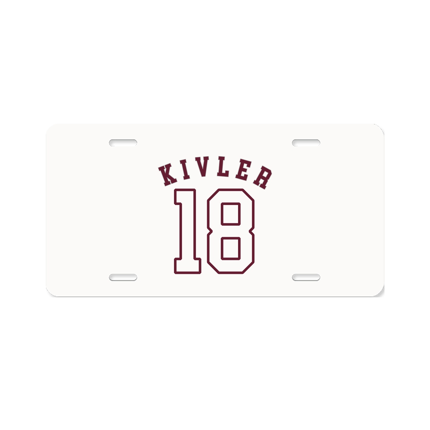 License Plate — Shirsey Arch in Classic