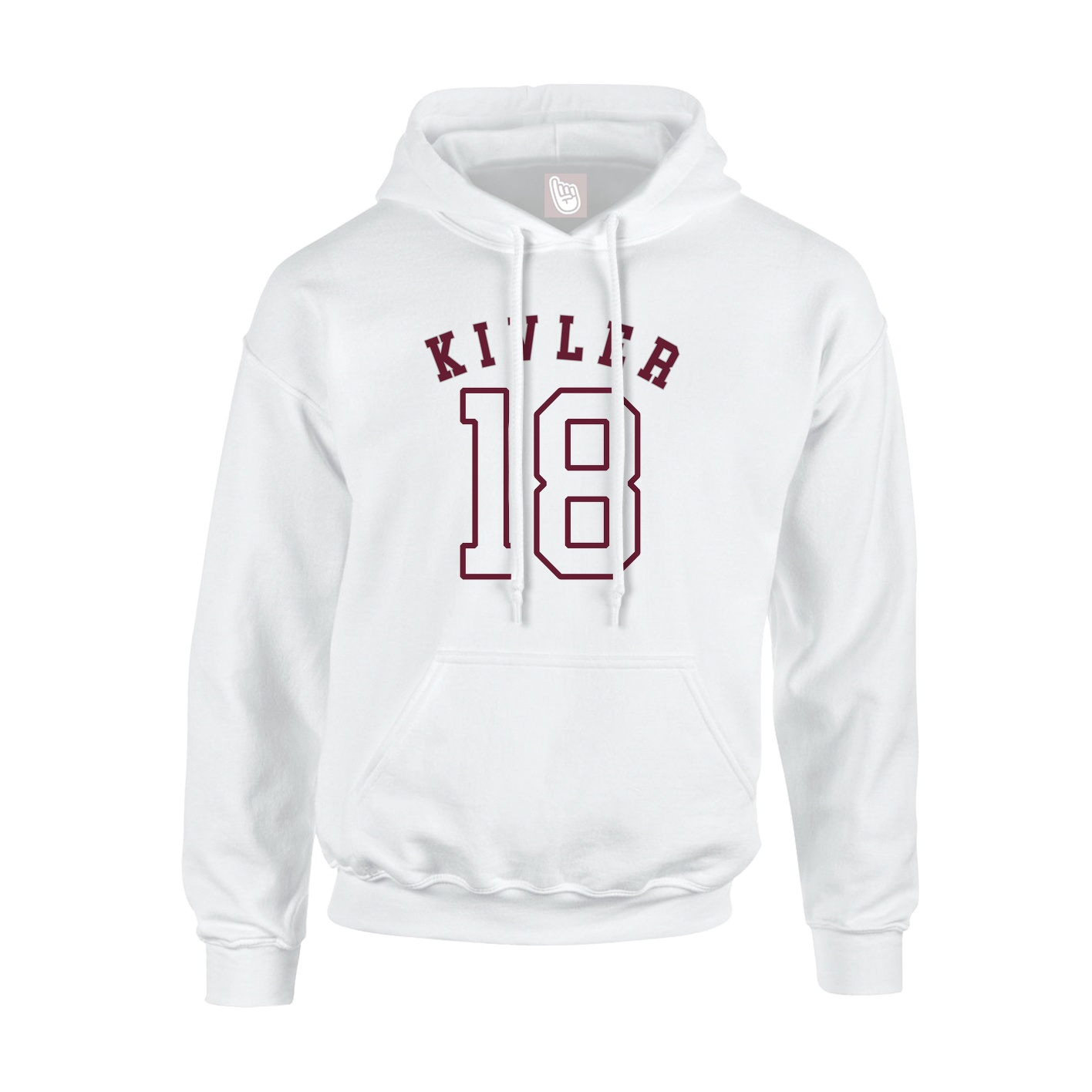 Hoodie — Shirsey Arch in White