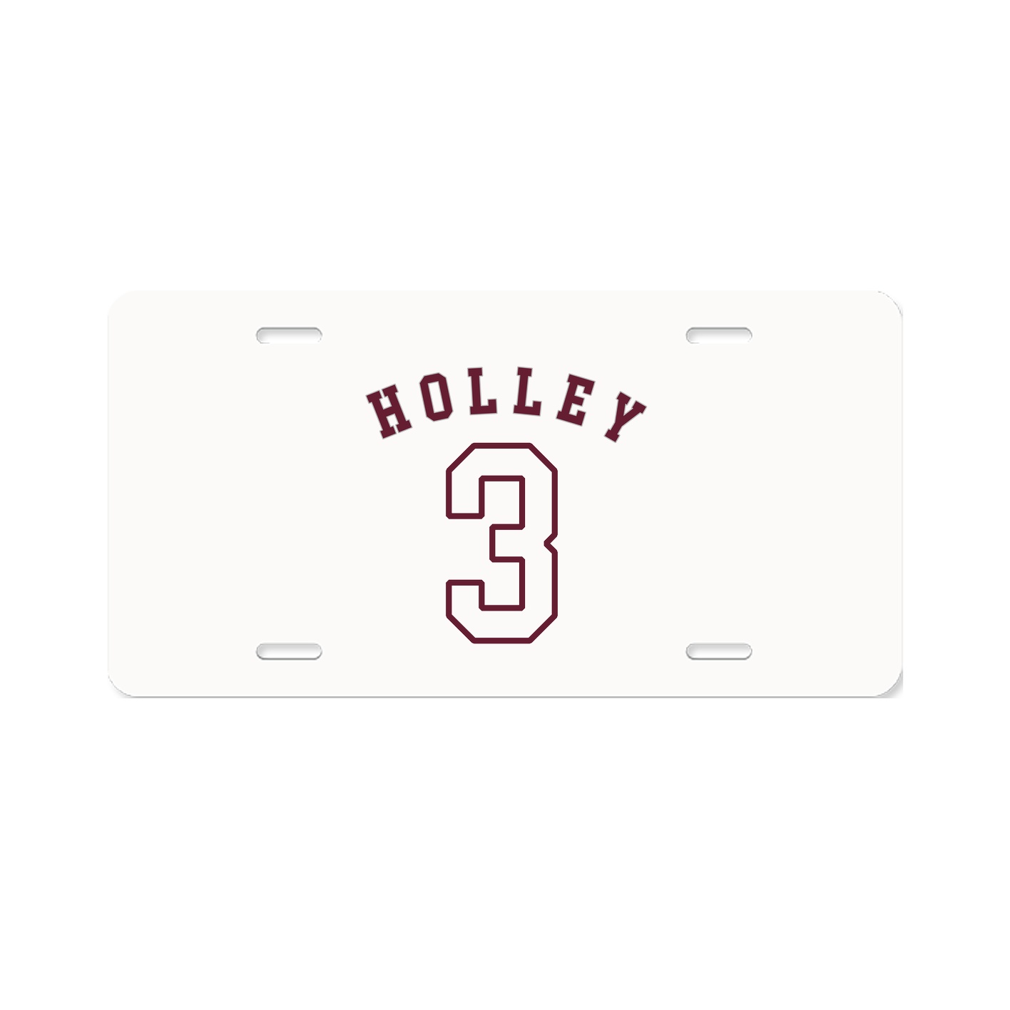 License Plate — Shirsey Arch in Classic