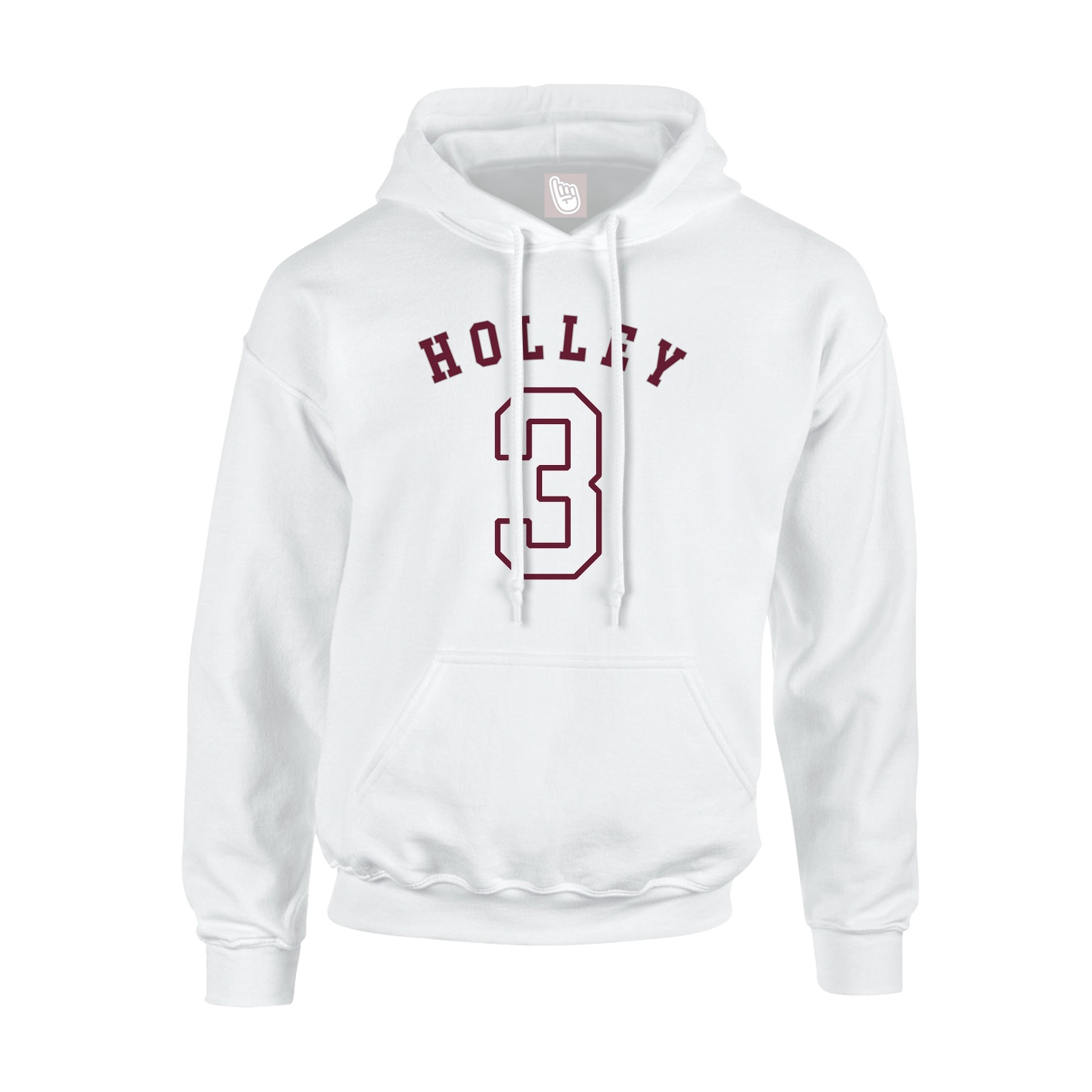 Hoodie — Shirsey Arch in White