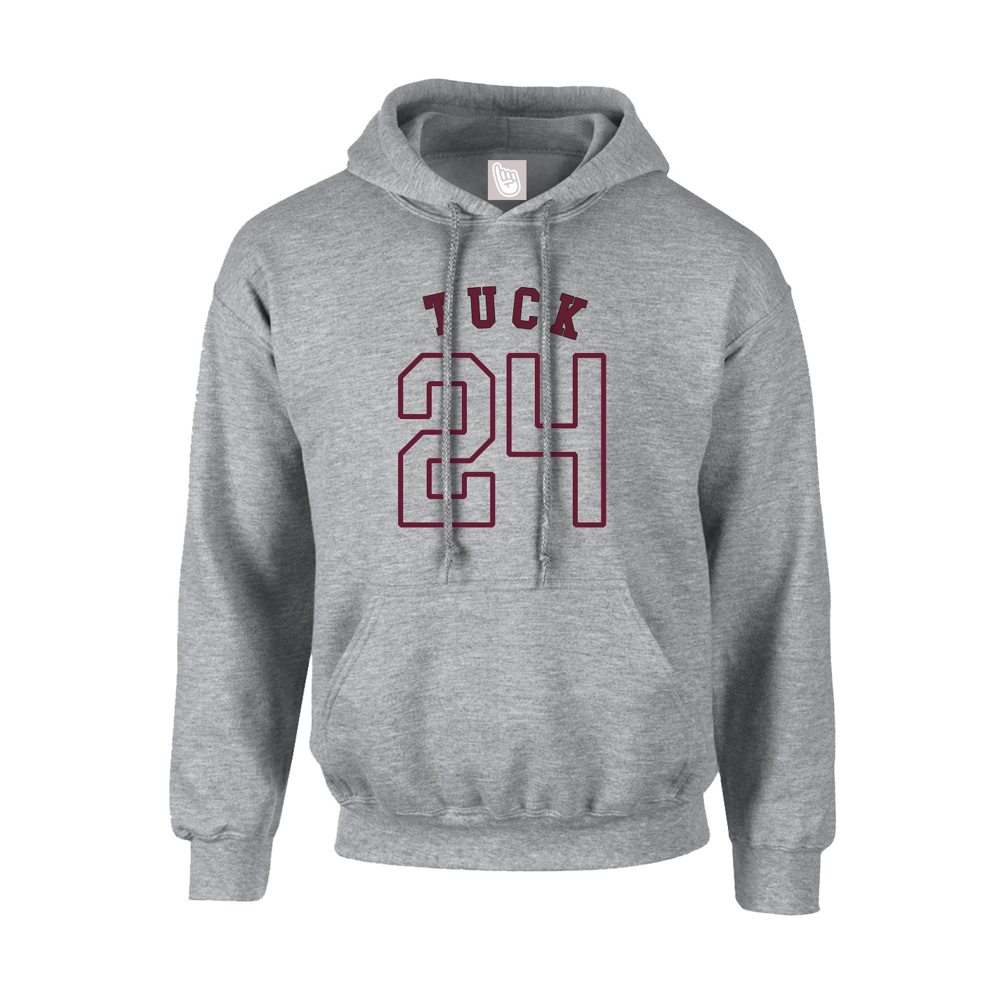 Youth Hoodie — Shirsey Arch in Grey
