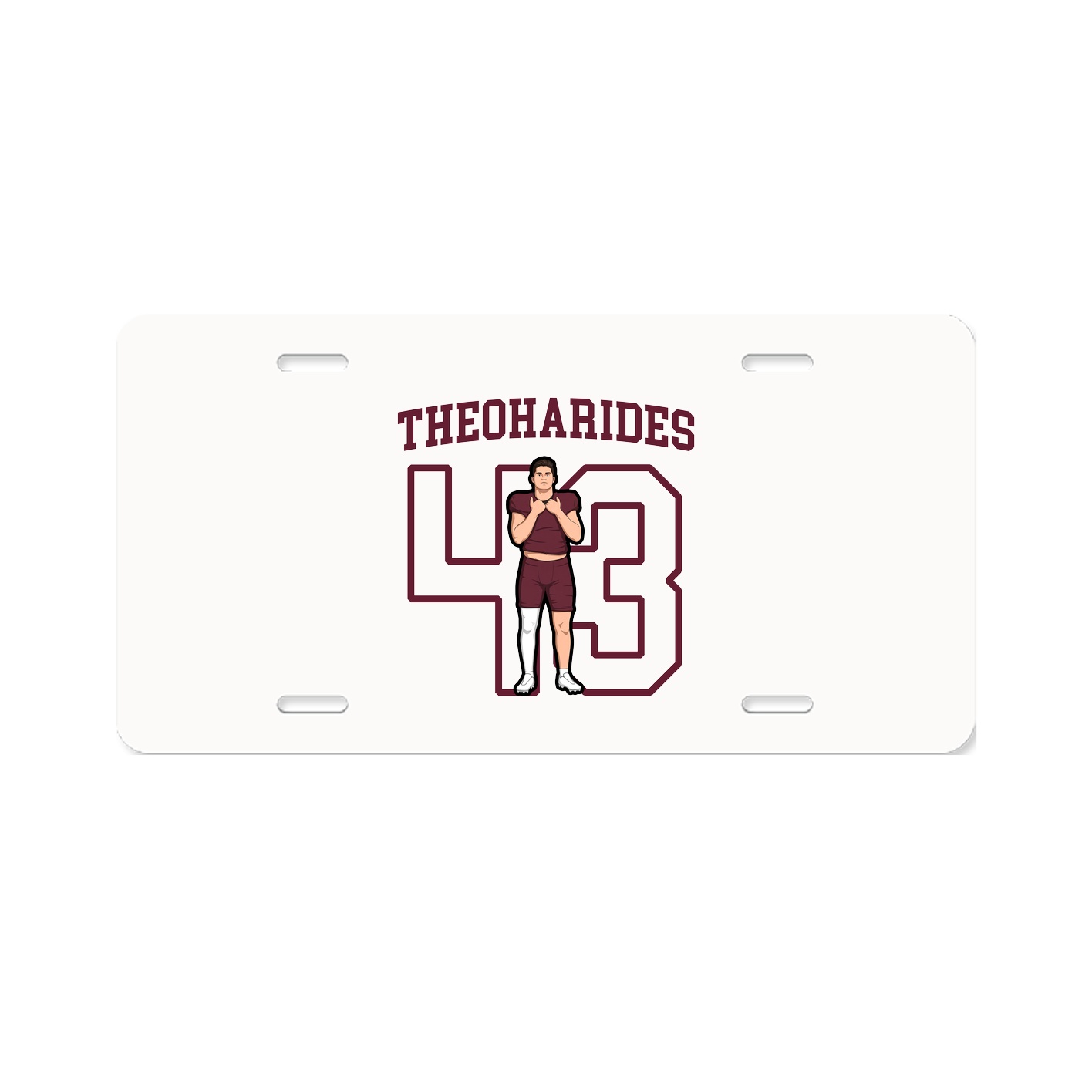 License Plate — Shirsey in Classic