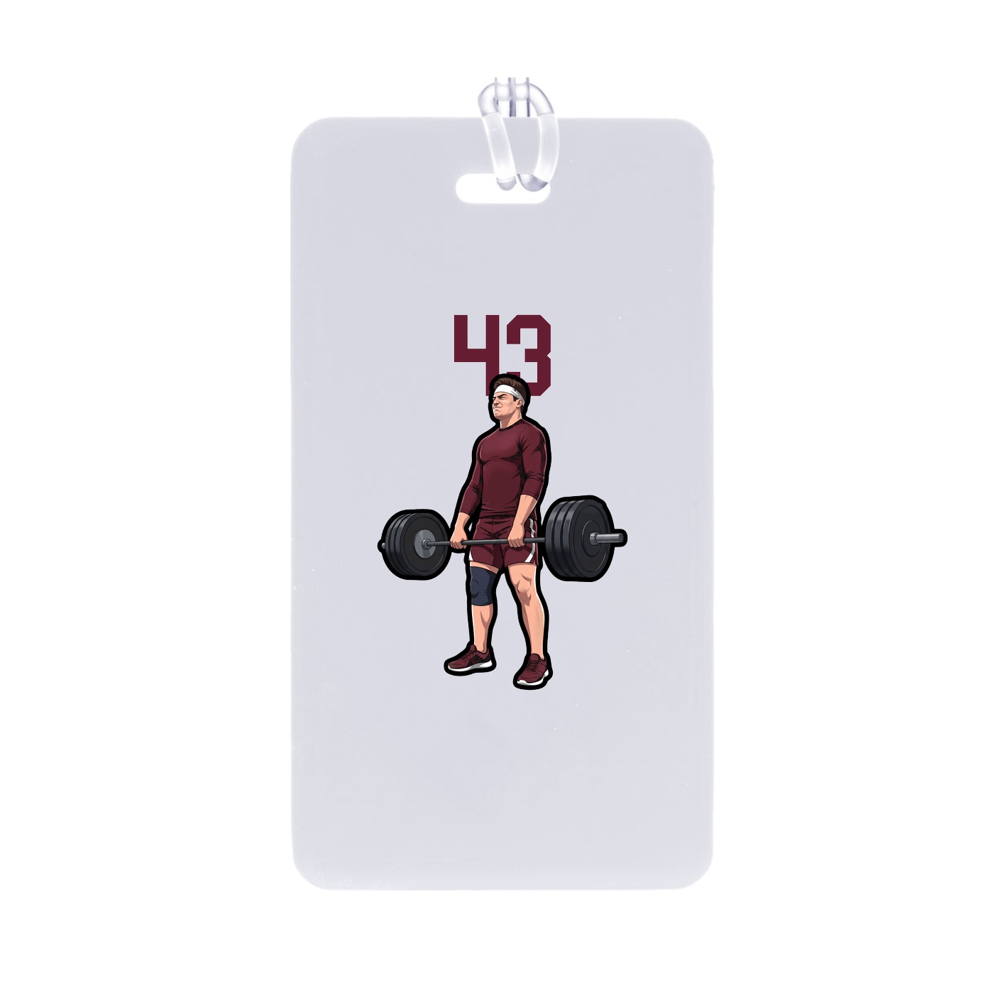 Bag Tag — Number Top in Classic