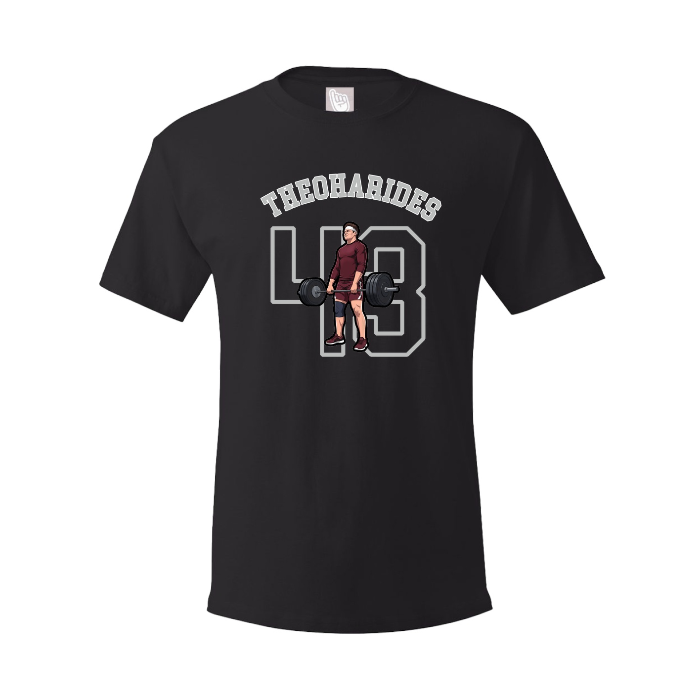 Youth Tee — Shirsey Arch in Black