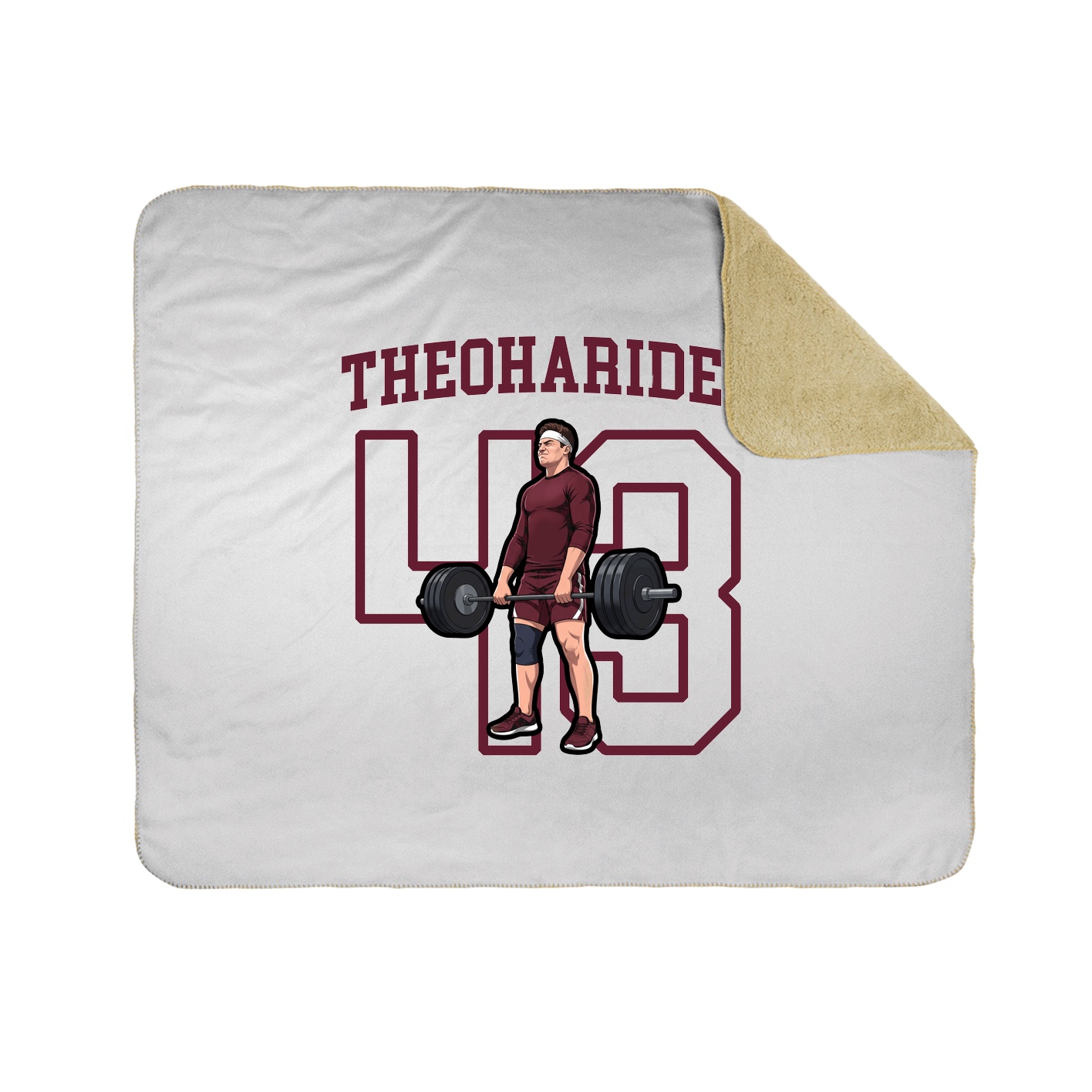 50x60 Sherpa Lined Throw Blanket