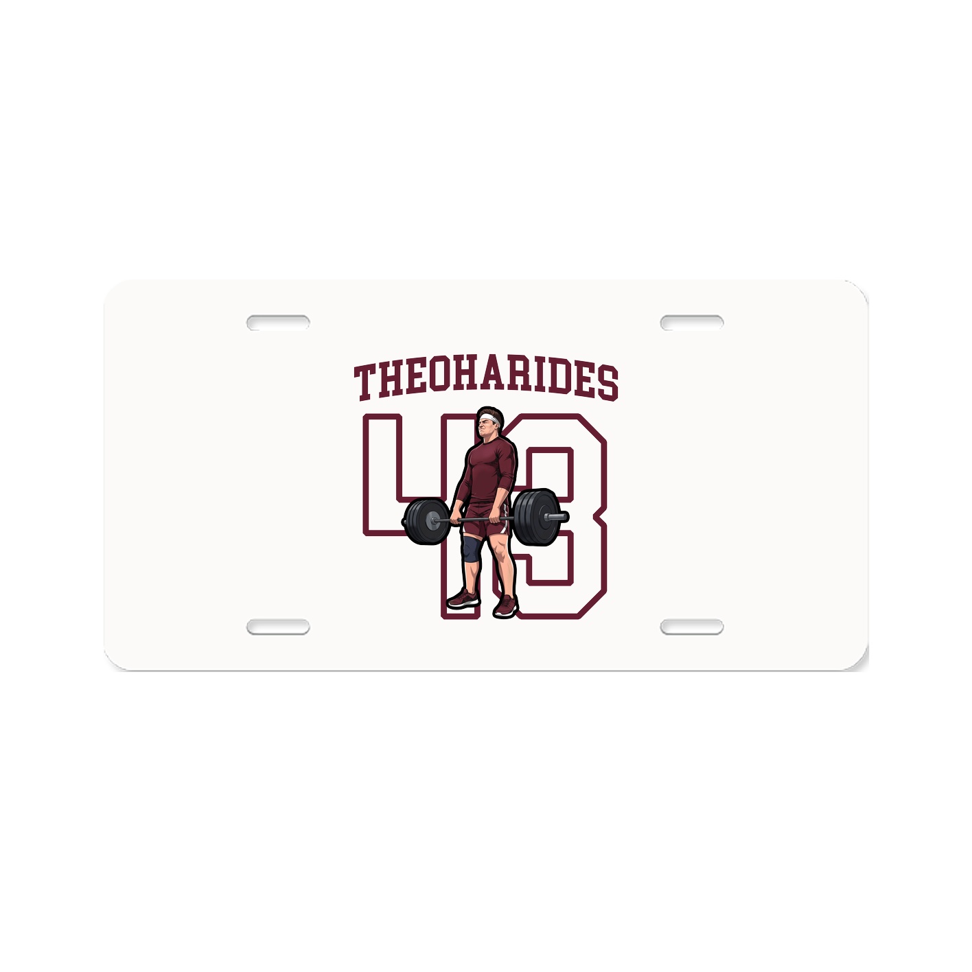 License Plate — Shirsey in Classic