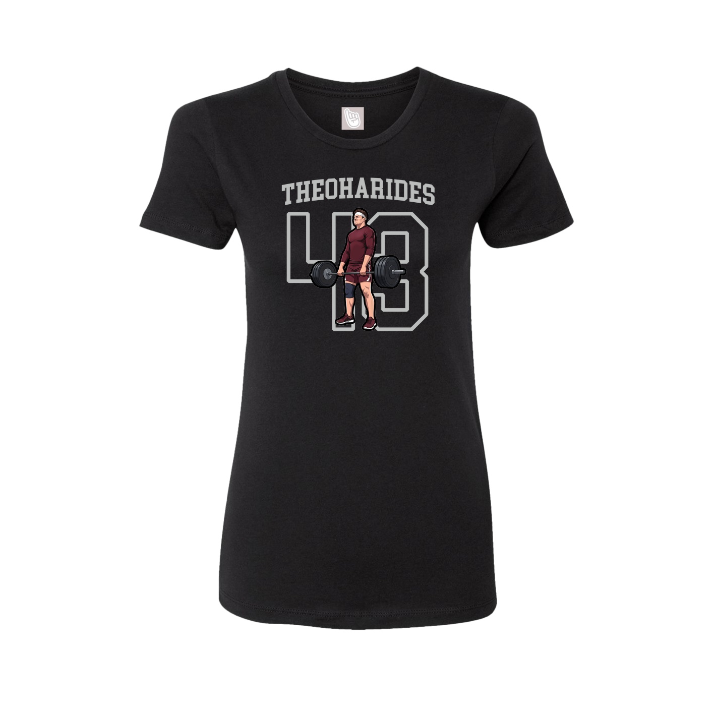 Fitted Women's Tee — Shirsey in Black