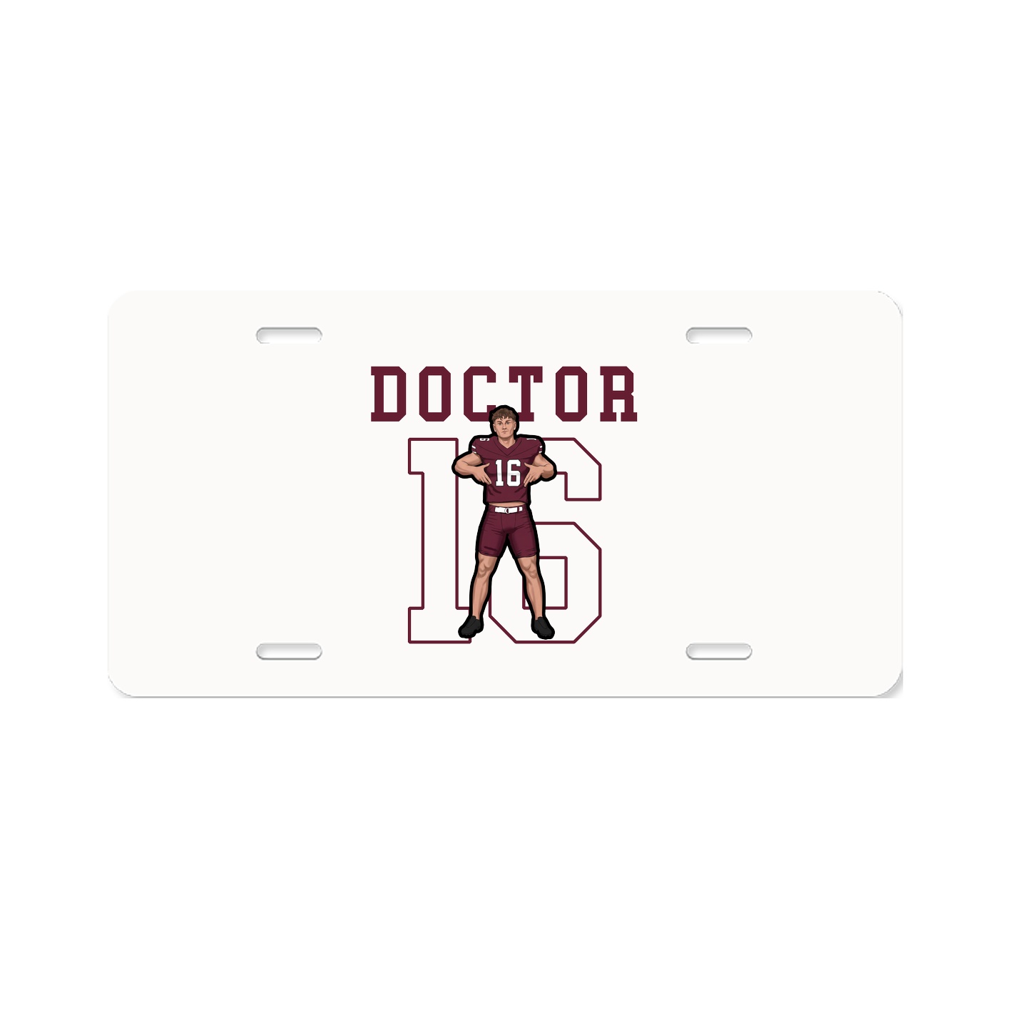 License Plate — Shirsey in Classic