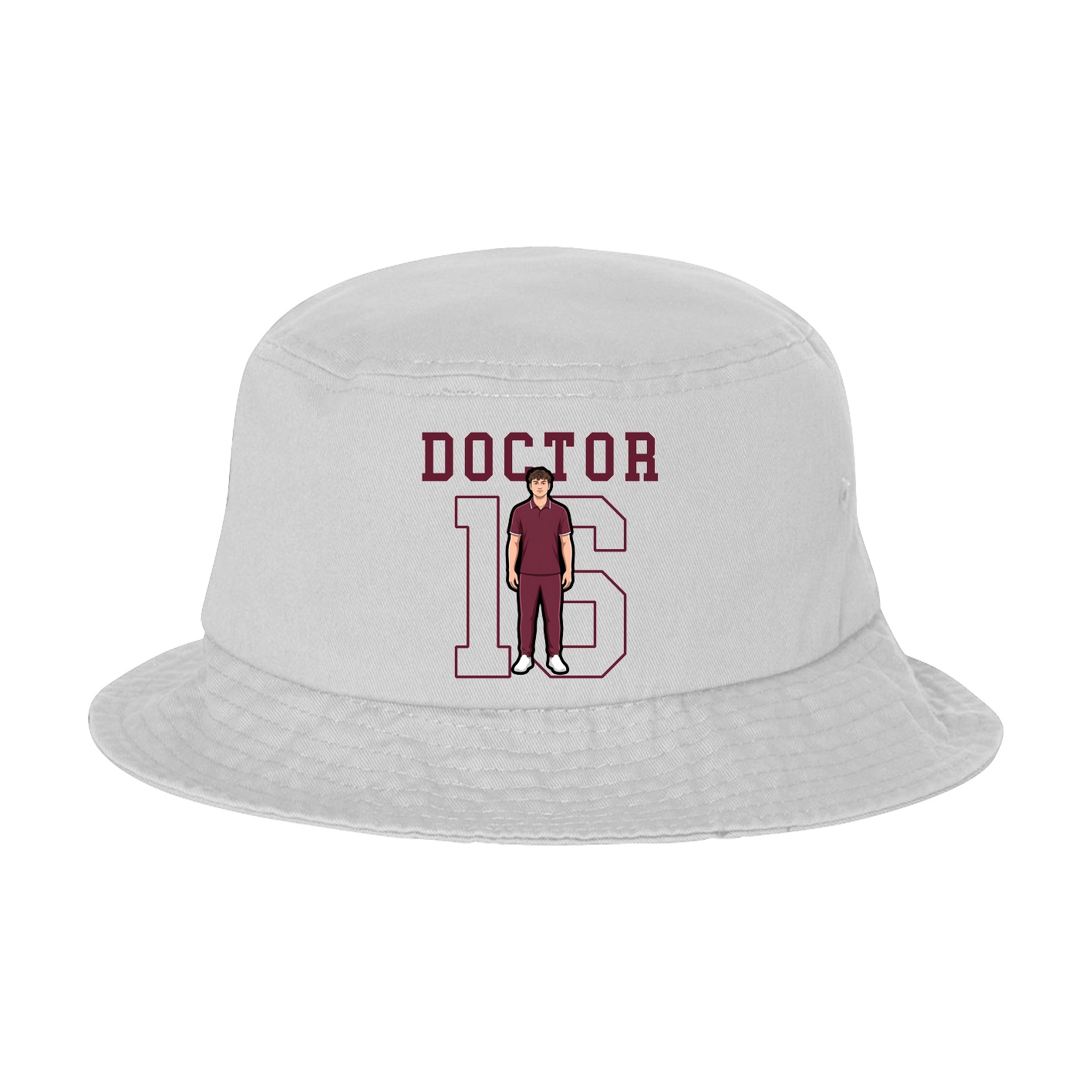 Bucket Cap — Shirsey in White