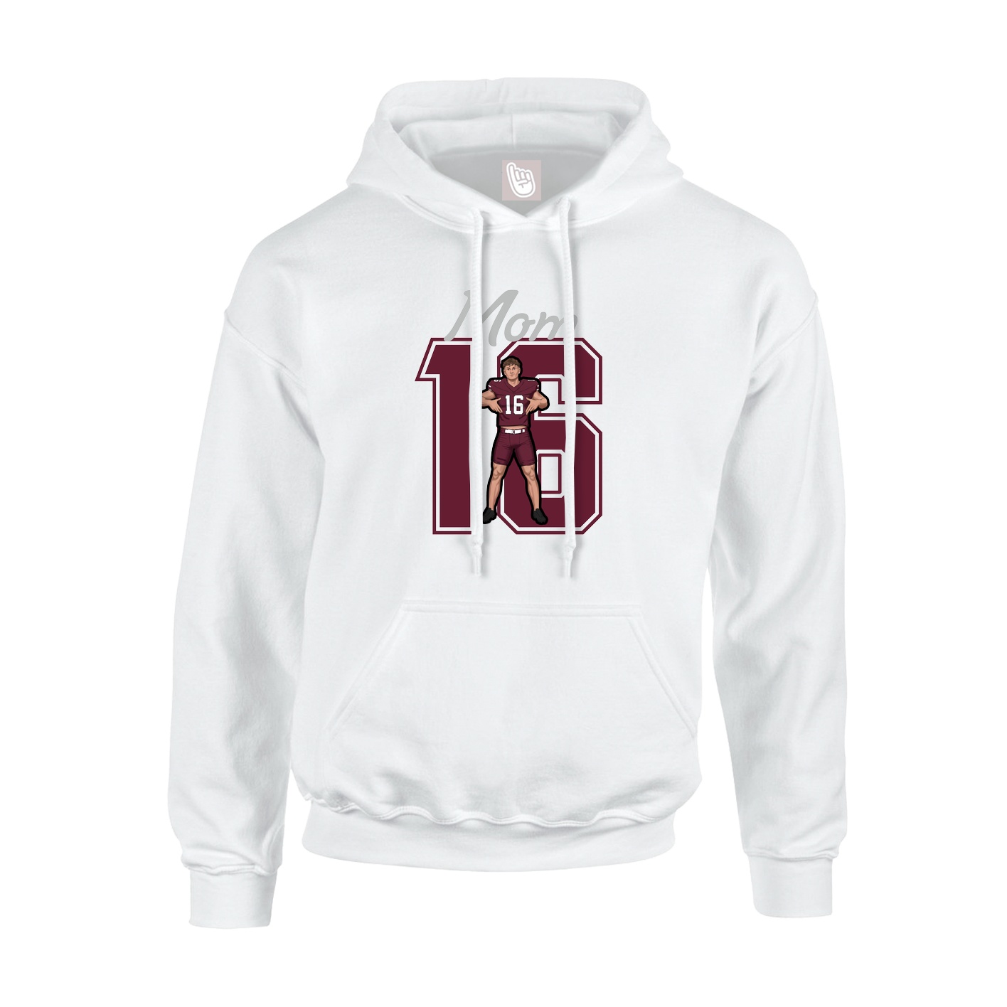 Youth Hoodie — Mothers Day Shirsey in White