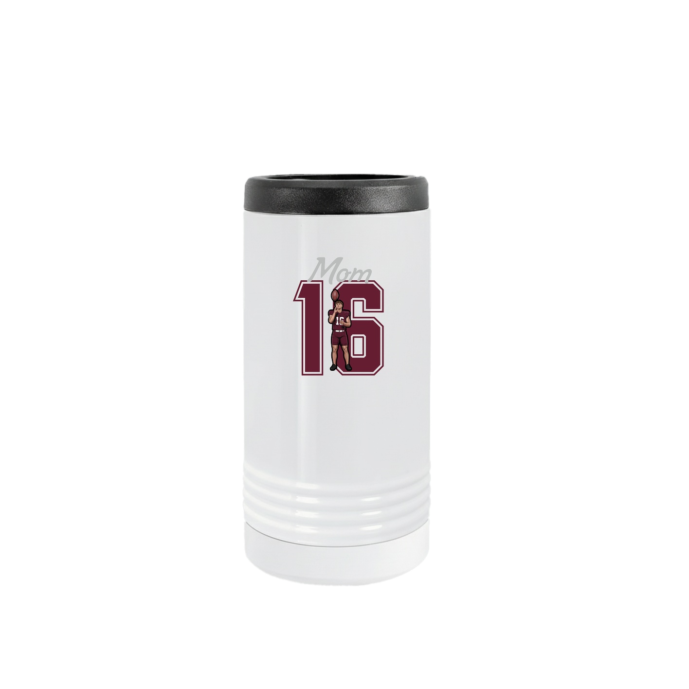 Slim Beverage Holder — Mothers Day Shirsey in White