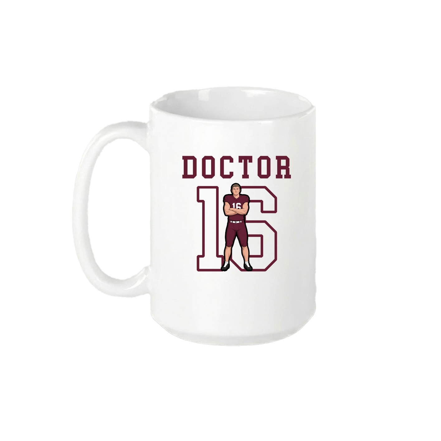 15oz Coffee Mug — Shirsey in White