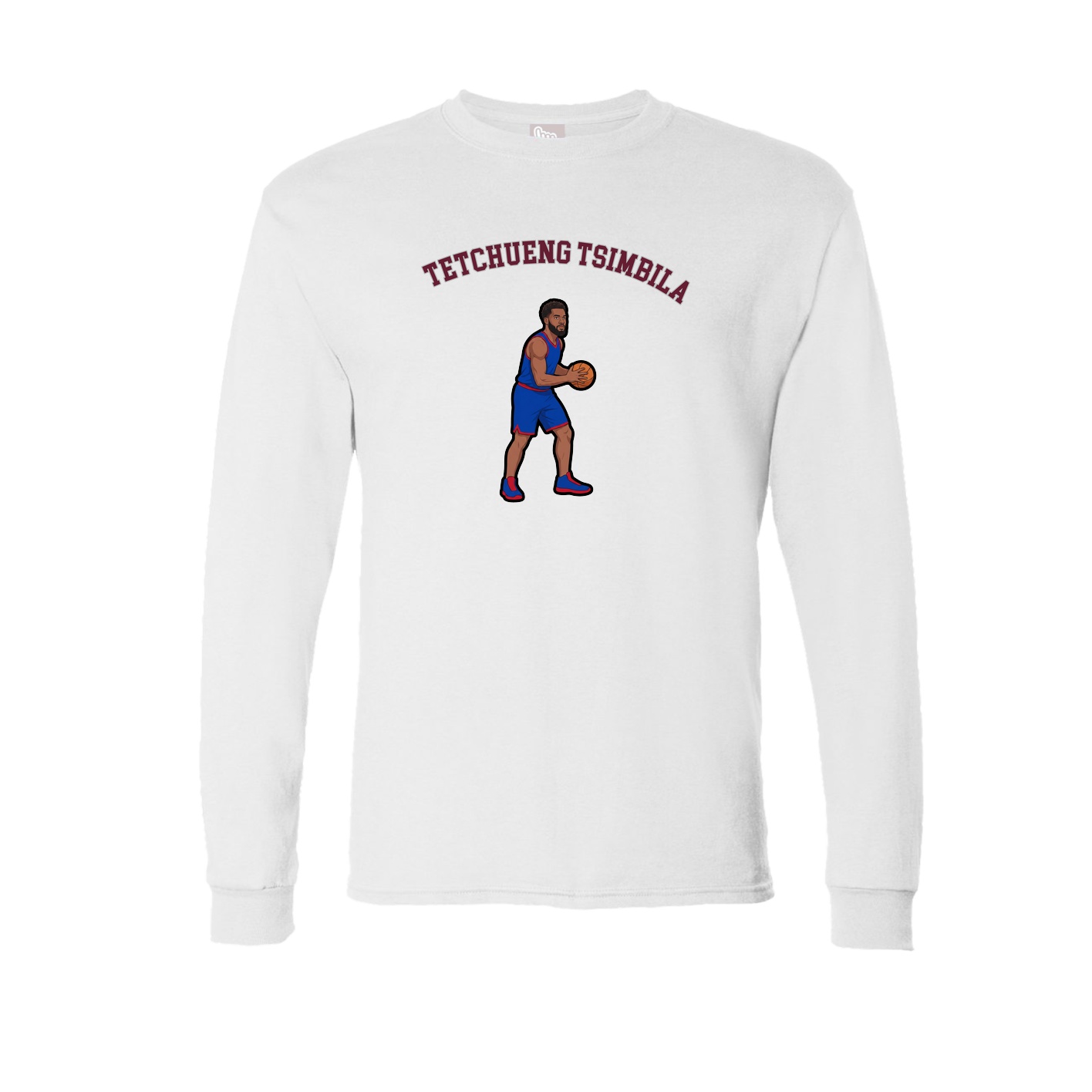 Long Sleeve Tee — Shirsey Arch in White
