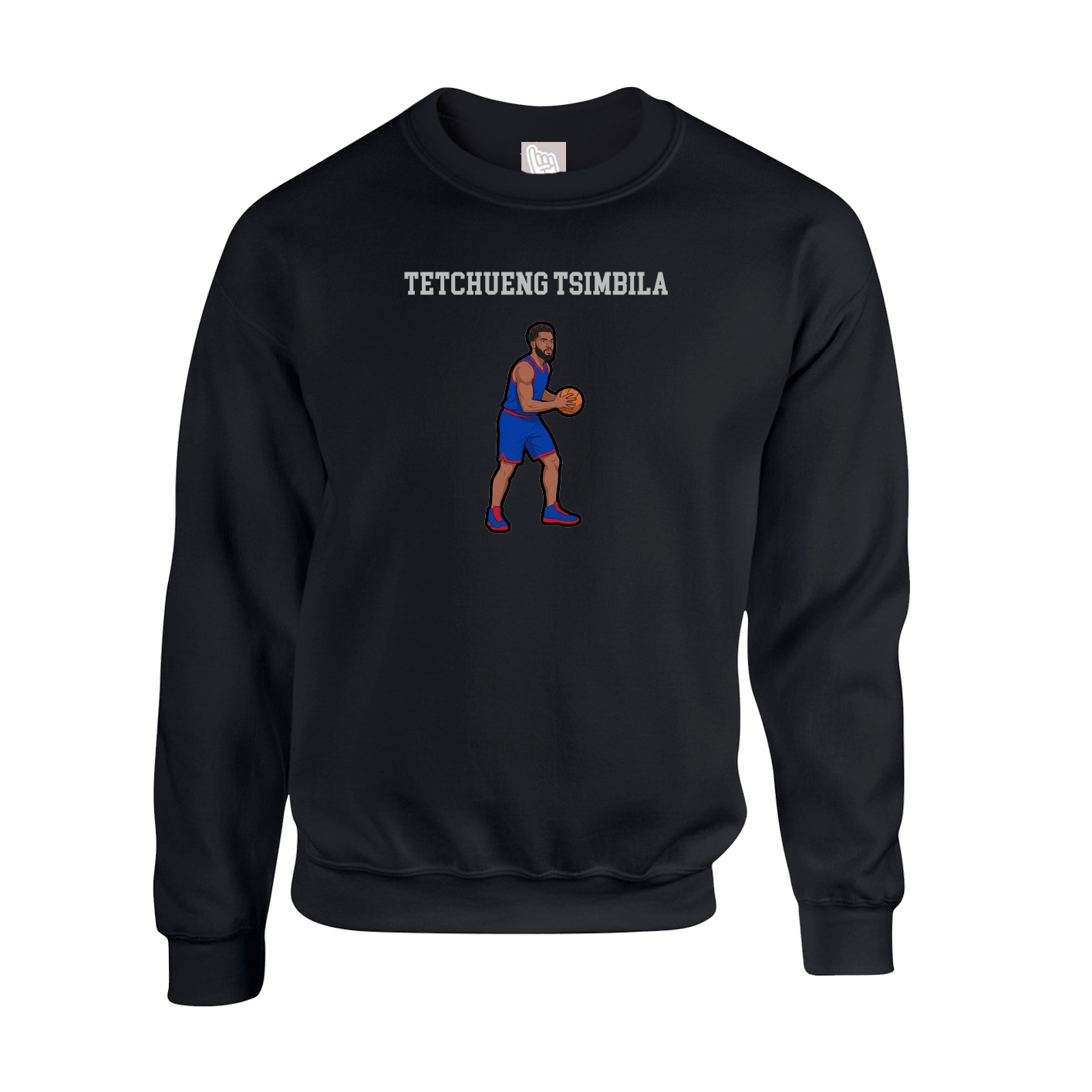 Fleece Crew — Shirsey in Black