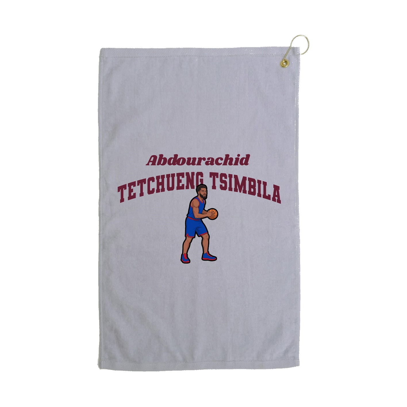 Golf Towel — Signature Arch in Grey