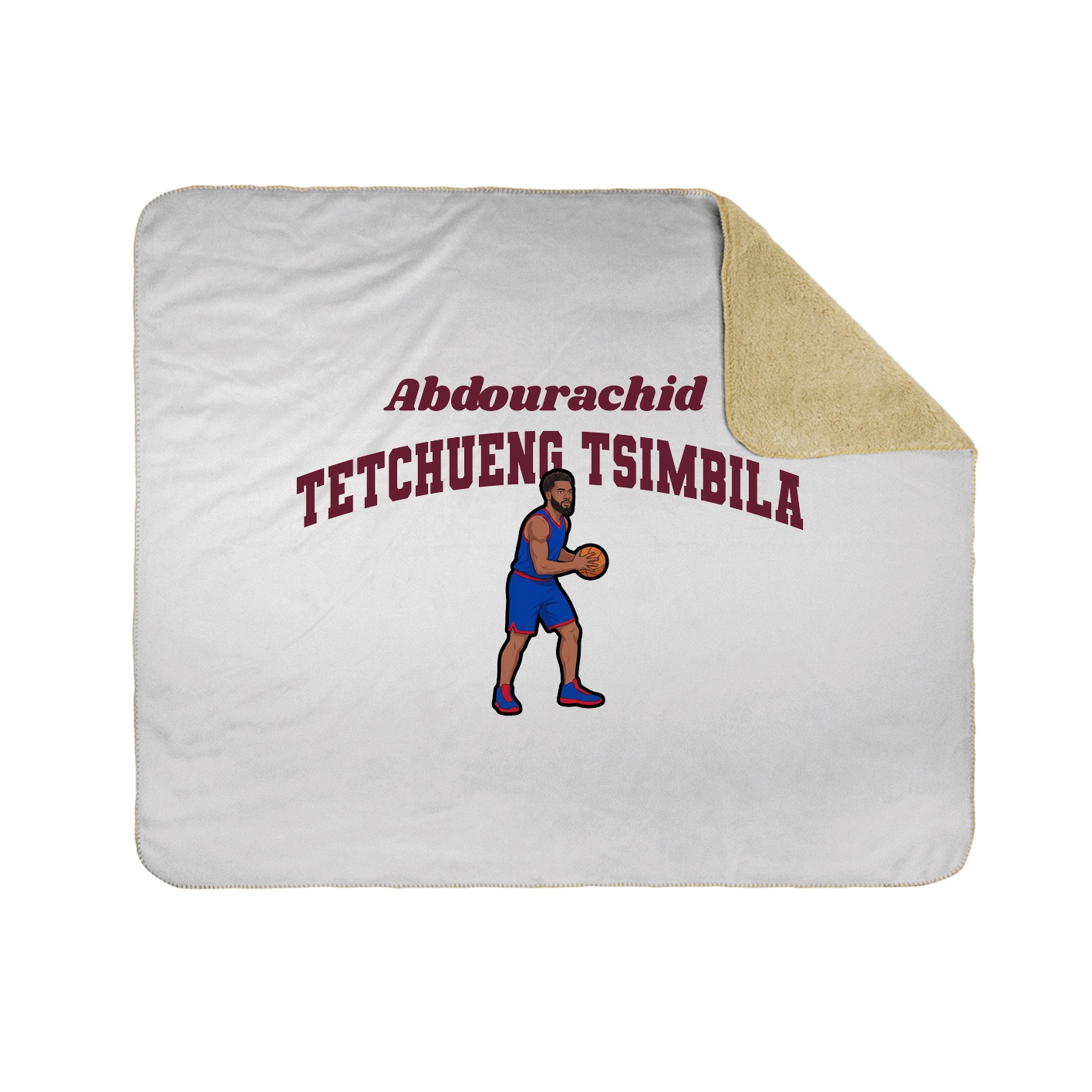 Throw Blanket — Signature Arch in White