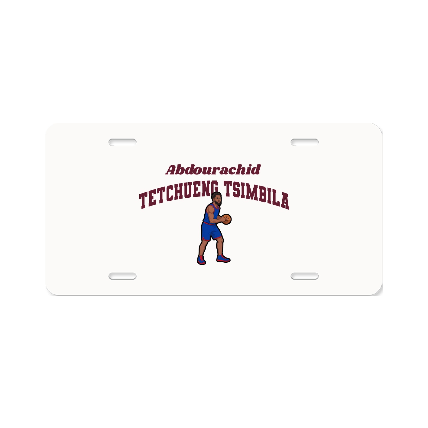 License Plate — Signature Arch in Classic