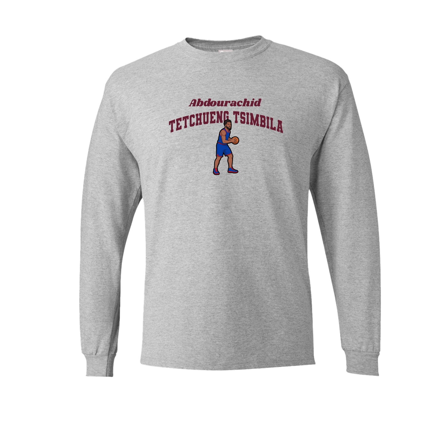 Long Sleeve Tee — Signature Arch in Grey