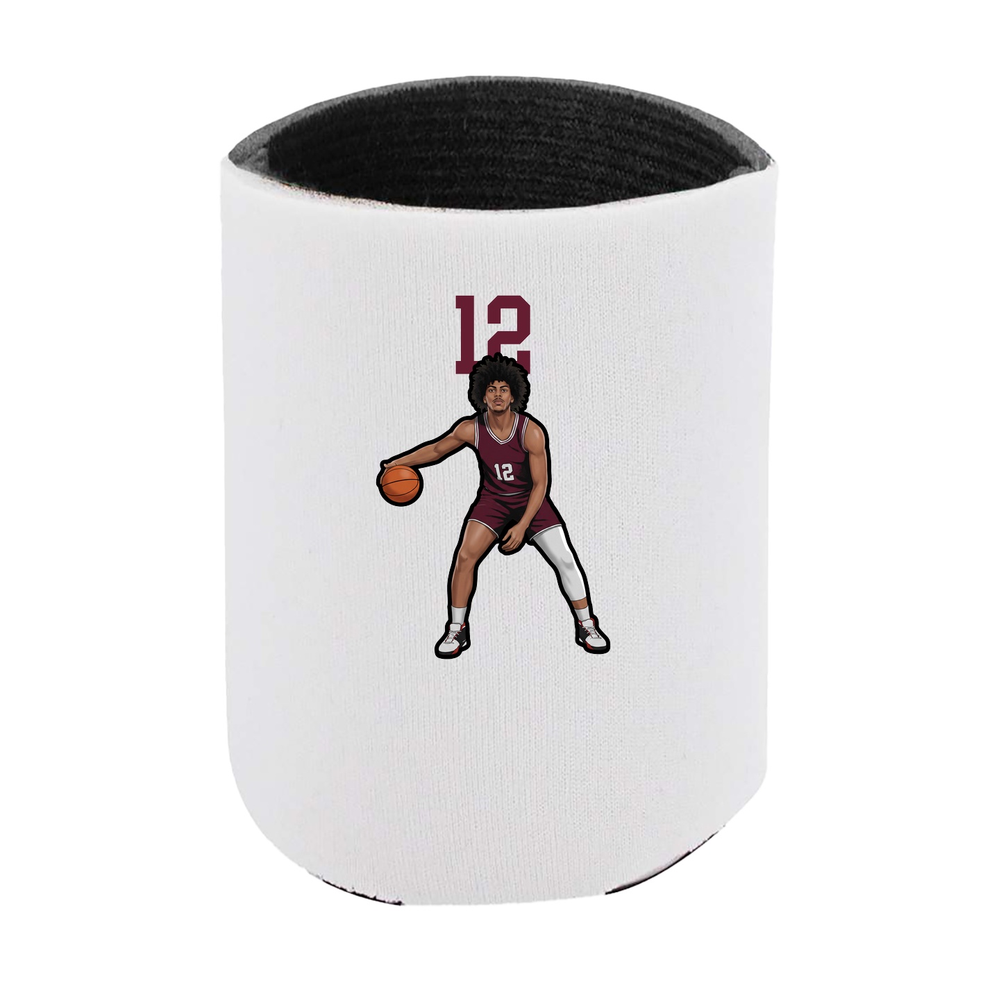 Can Holder — Number Top in White