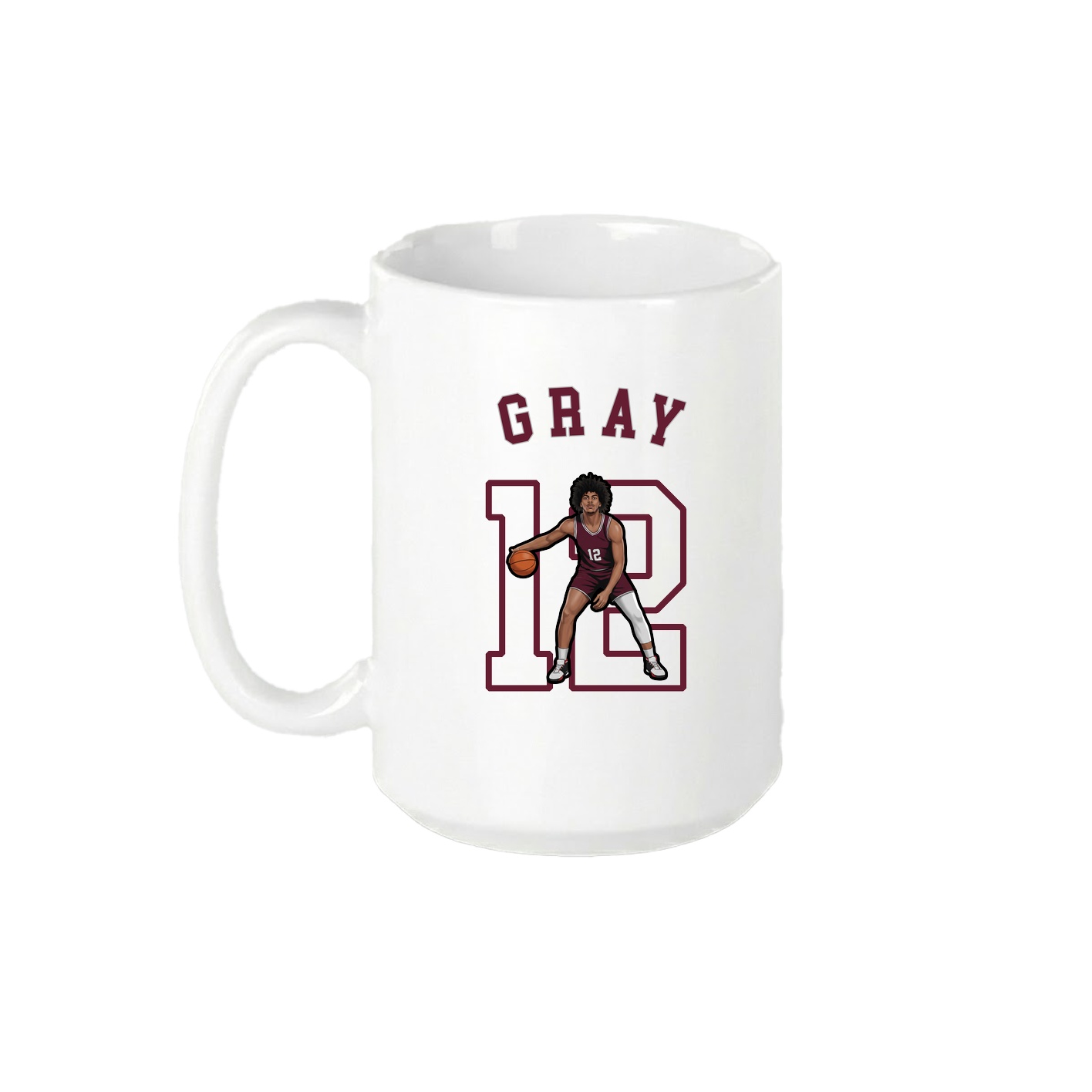 15oz Coffee Mug — Shirsey Arch in White