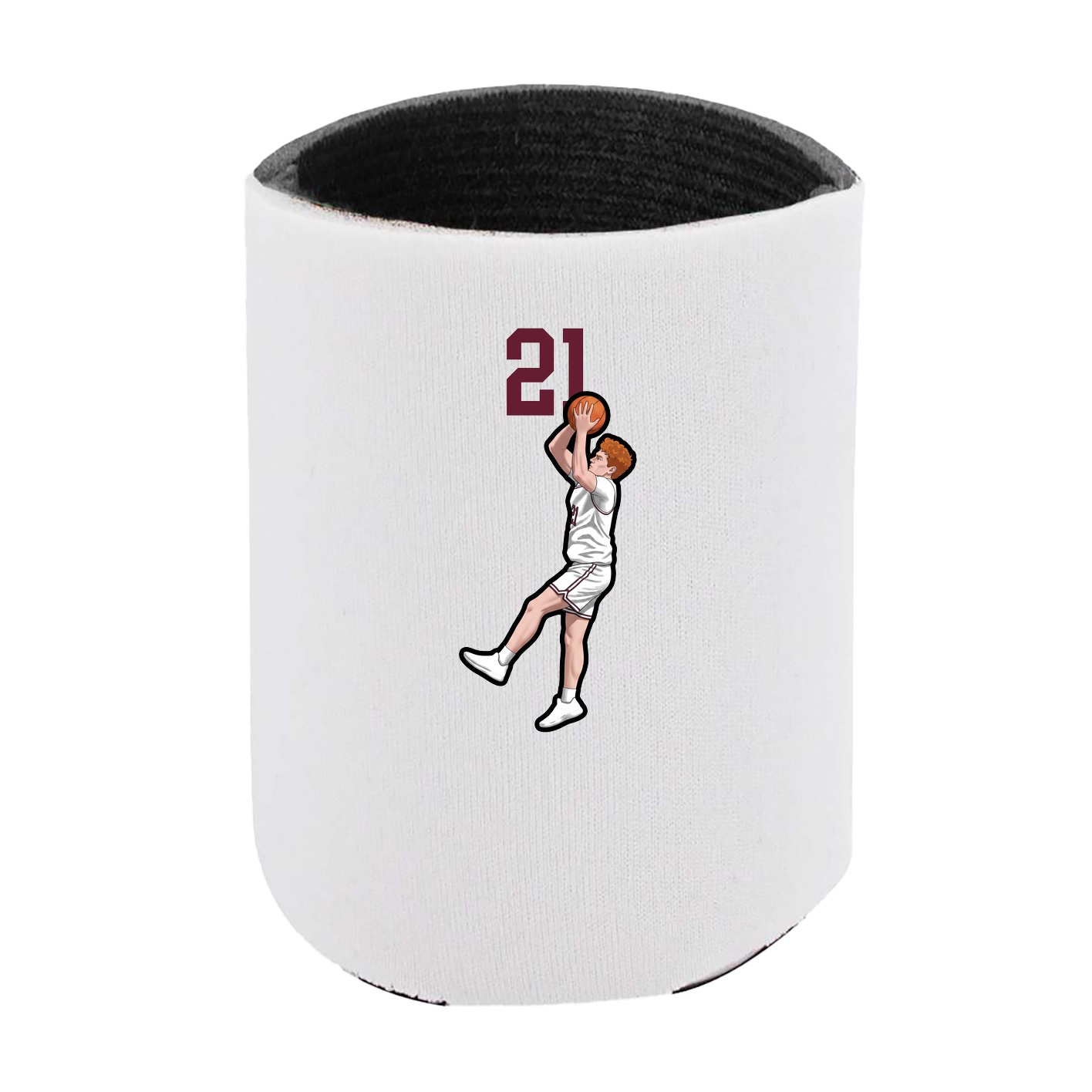 Can Holder — Number Top in White