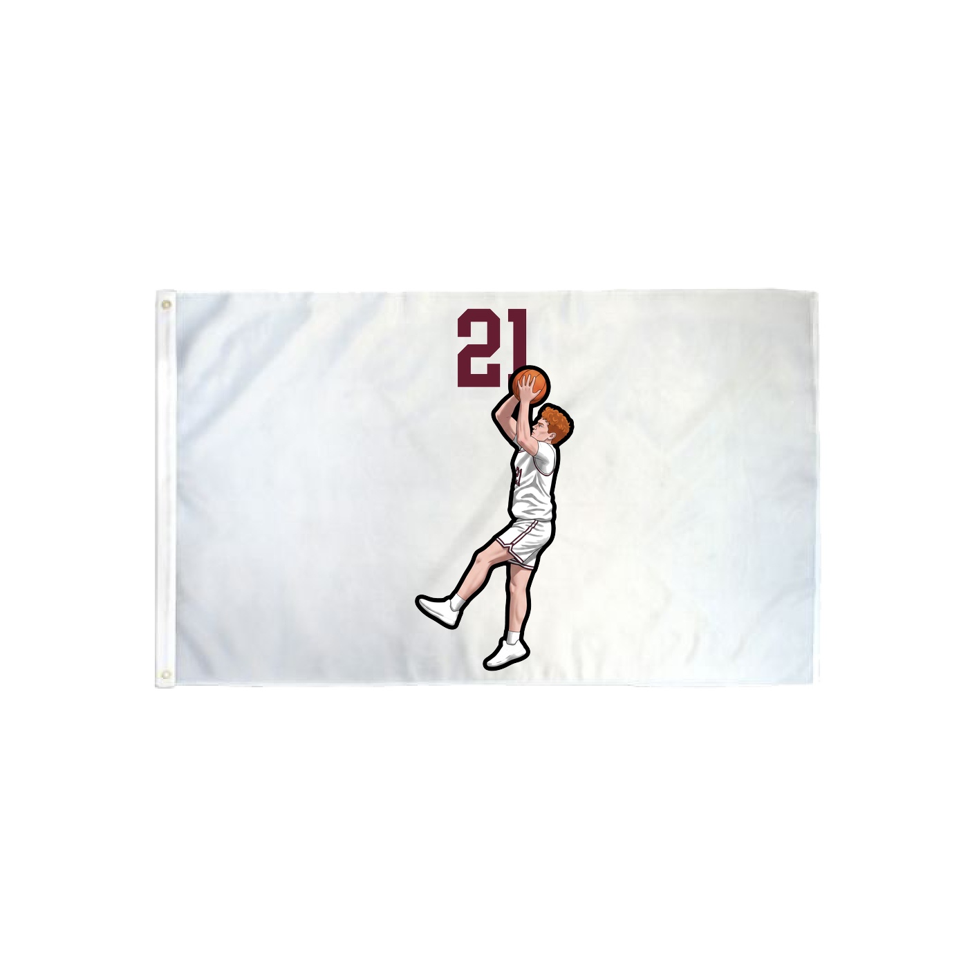 3x5 Flag — Number Top in Classic