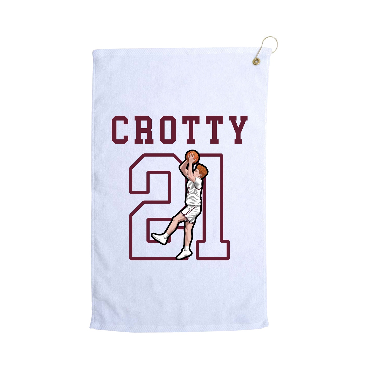 Golf Towel — Shirsey in White