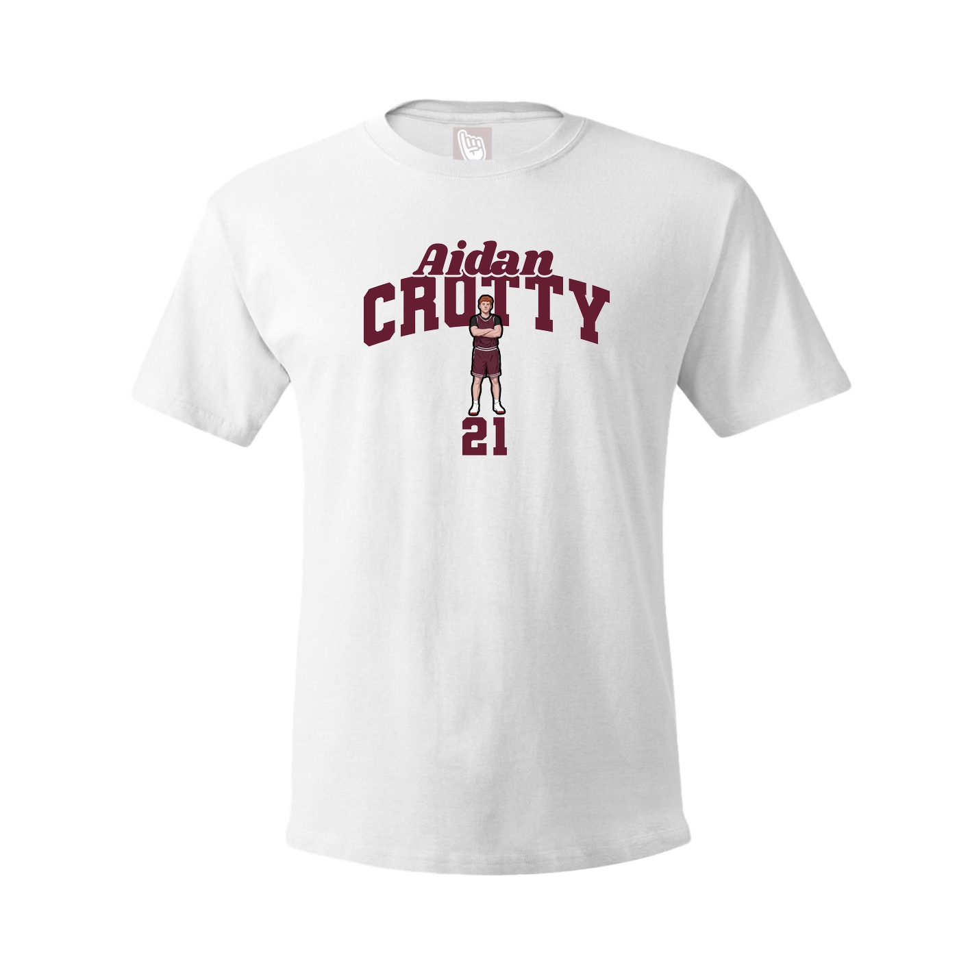 Tee — Signature Arch in White
