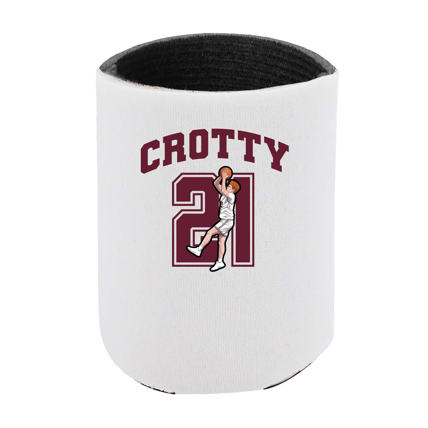 Can Holder — Number in White