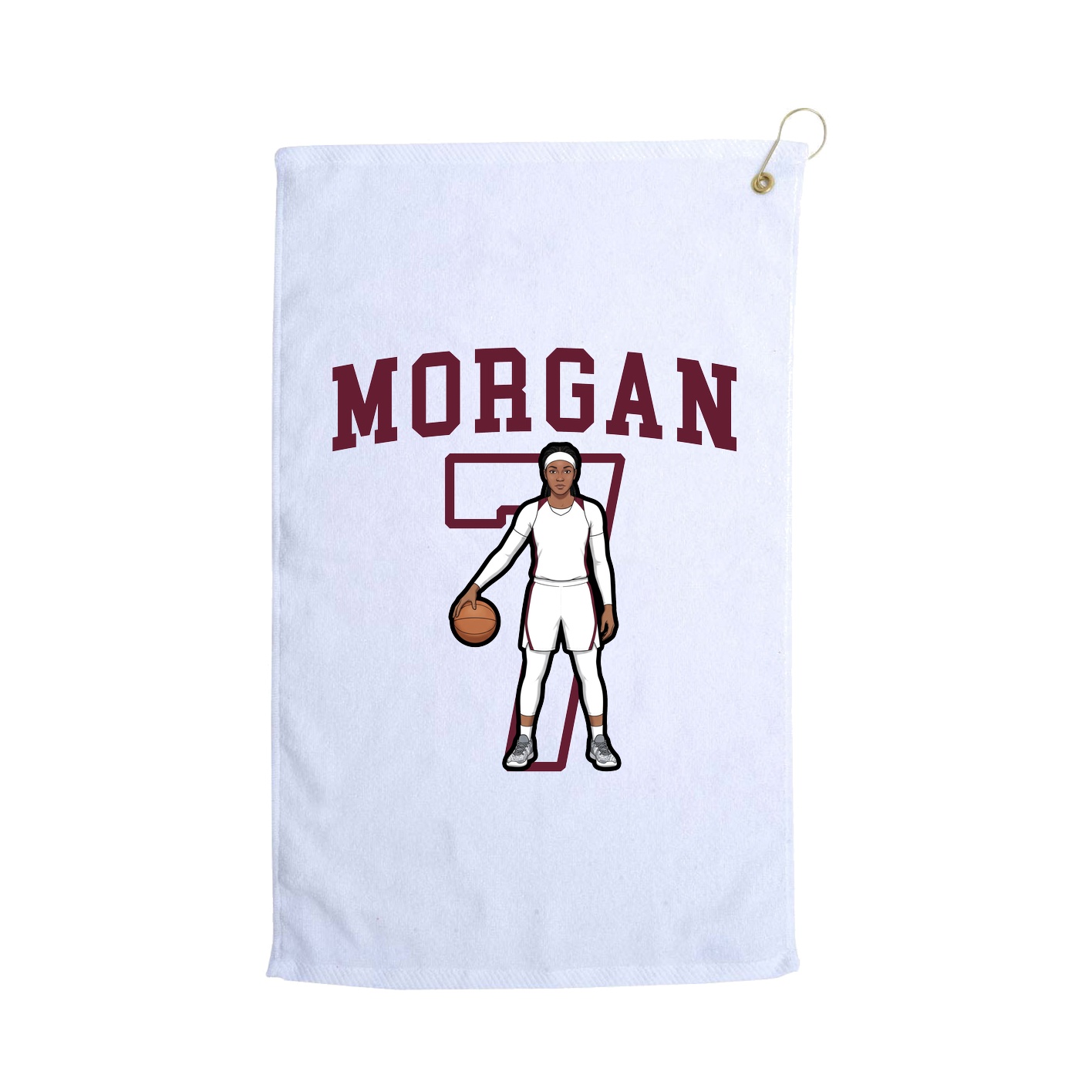 Golf Towel — Shirsey in White