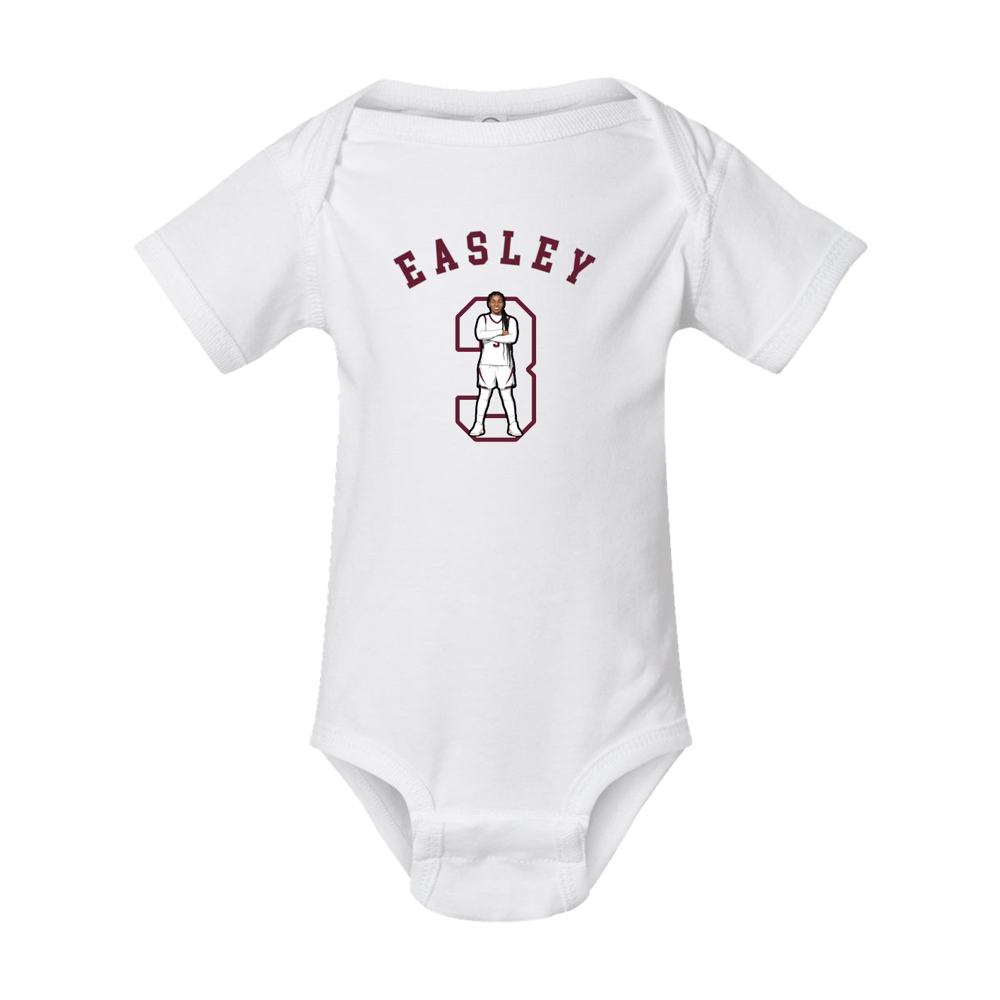 Baby Onesie — Shirsey Arch in White