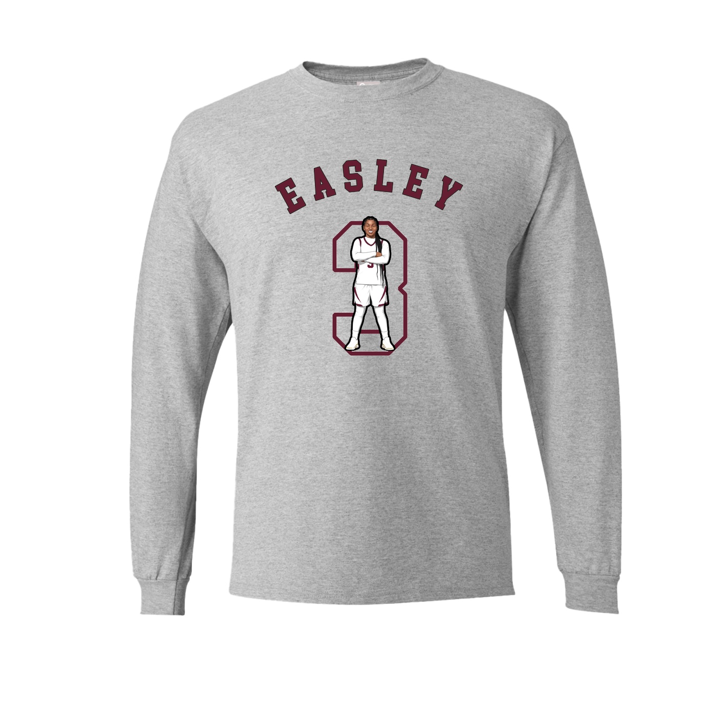 Long Sleeve Tee — Shirsey Arch in Grey