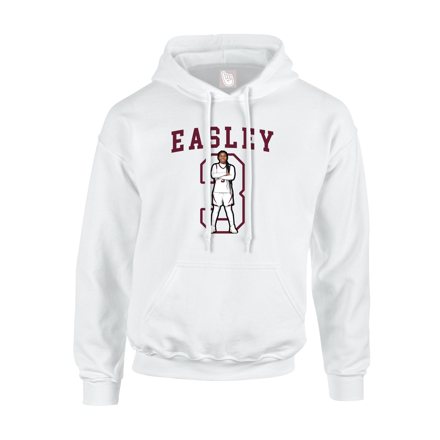 Youth Hoodie — Shirsey in White