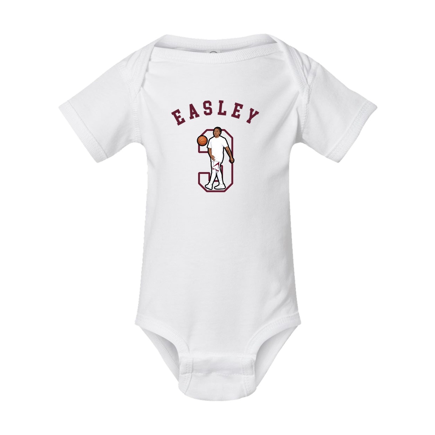 Baby Onesie — Shirsey Arch in White