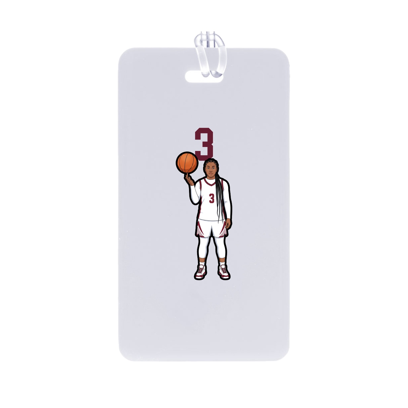 Bag Tag — Number Top in Classic