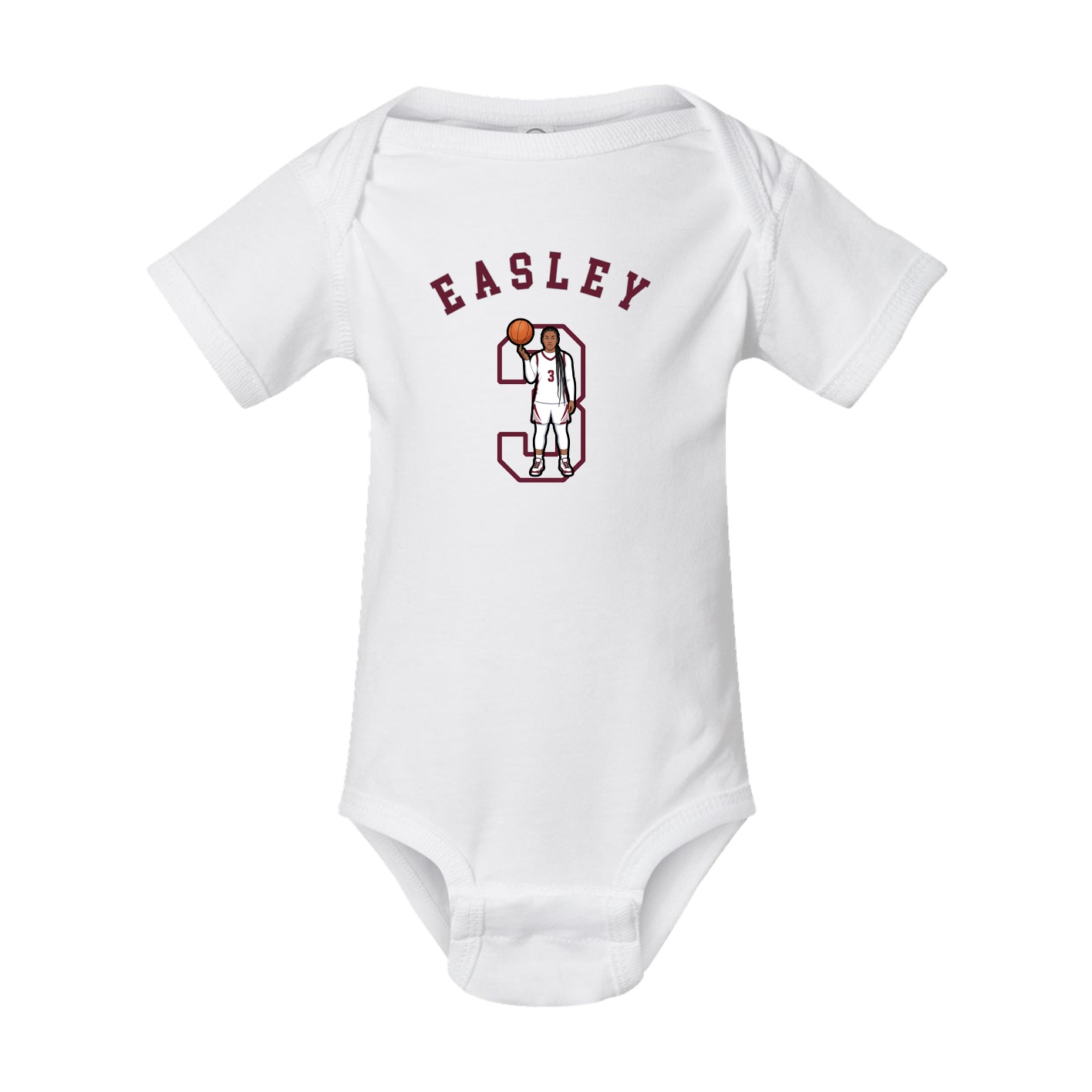 Baby Onesie — Shirsey Arch in White