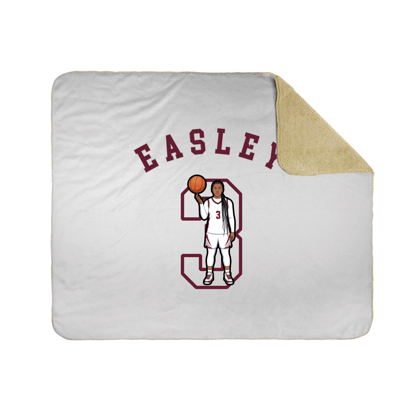 Throw Blanket — Shirsey Arch in White