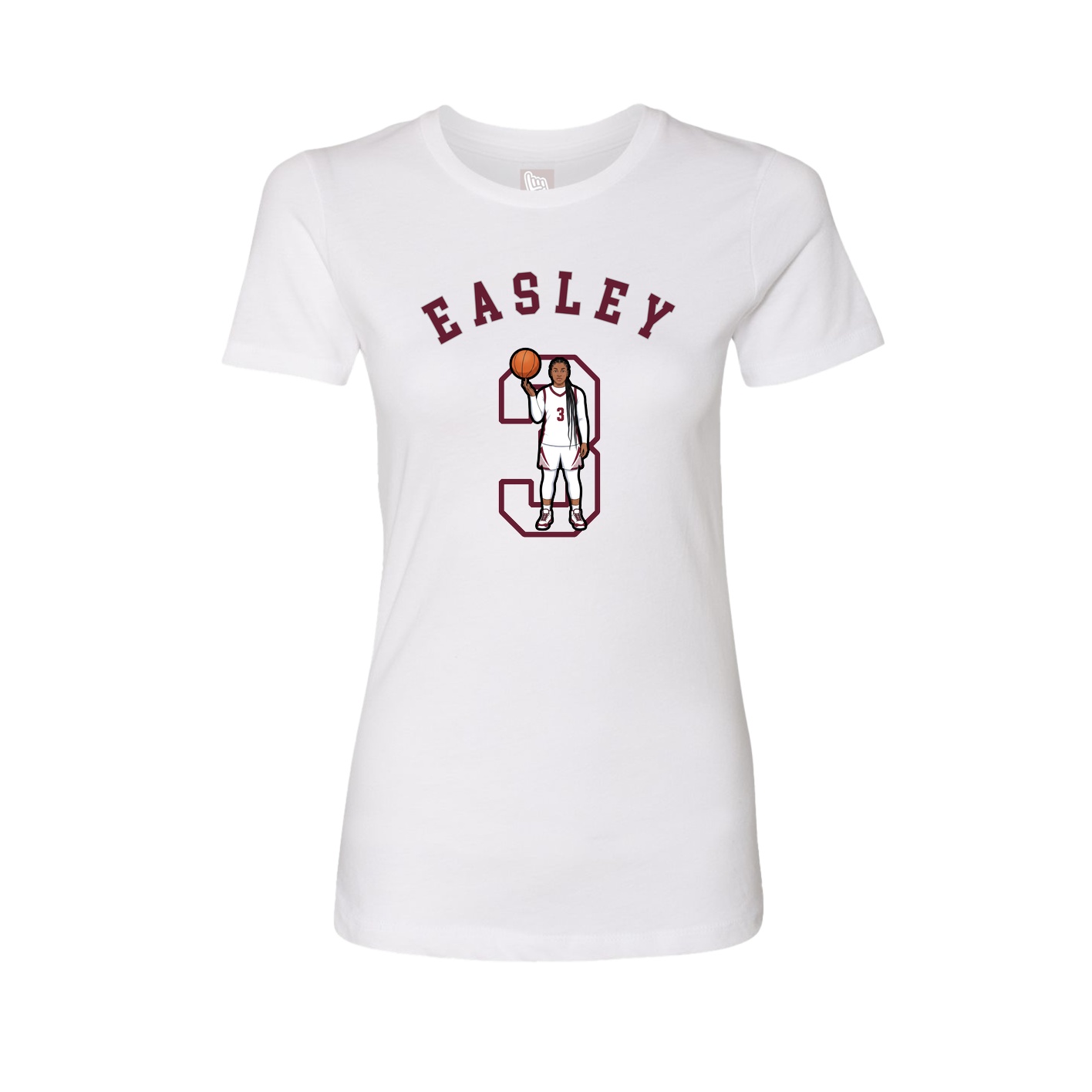 Womens Tee — Shirsey Arch in White