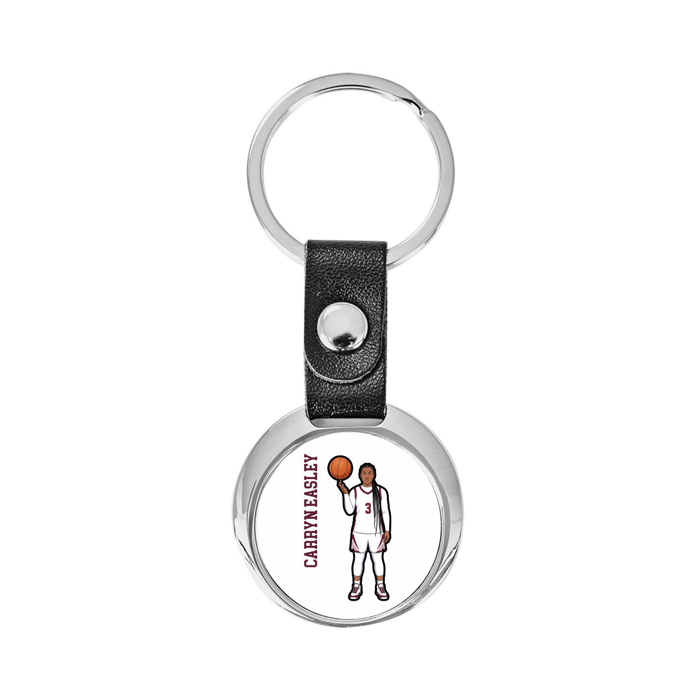 Key Chain — Name Vertical in Classic