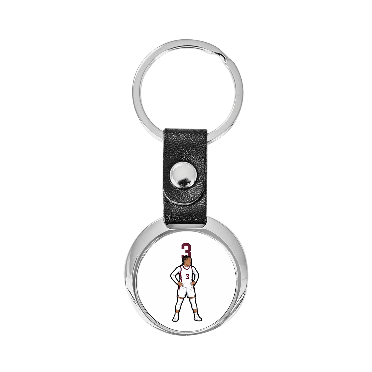 Key Chain — Number Top in Classic