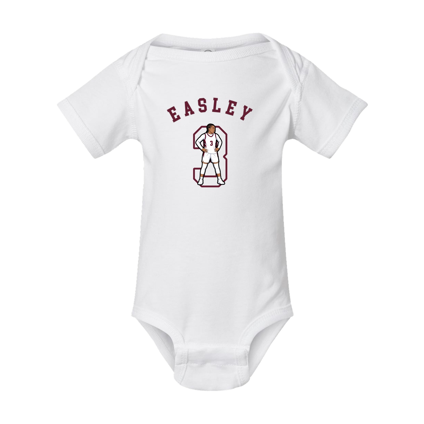 Baby Onesie — Shirsey Arch in White