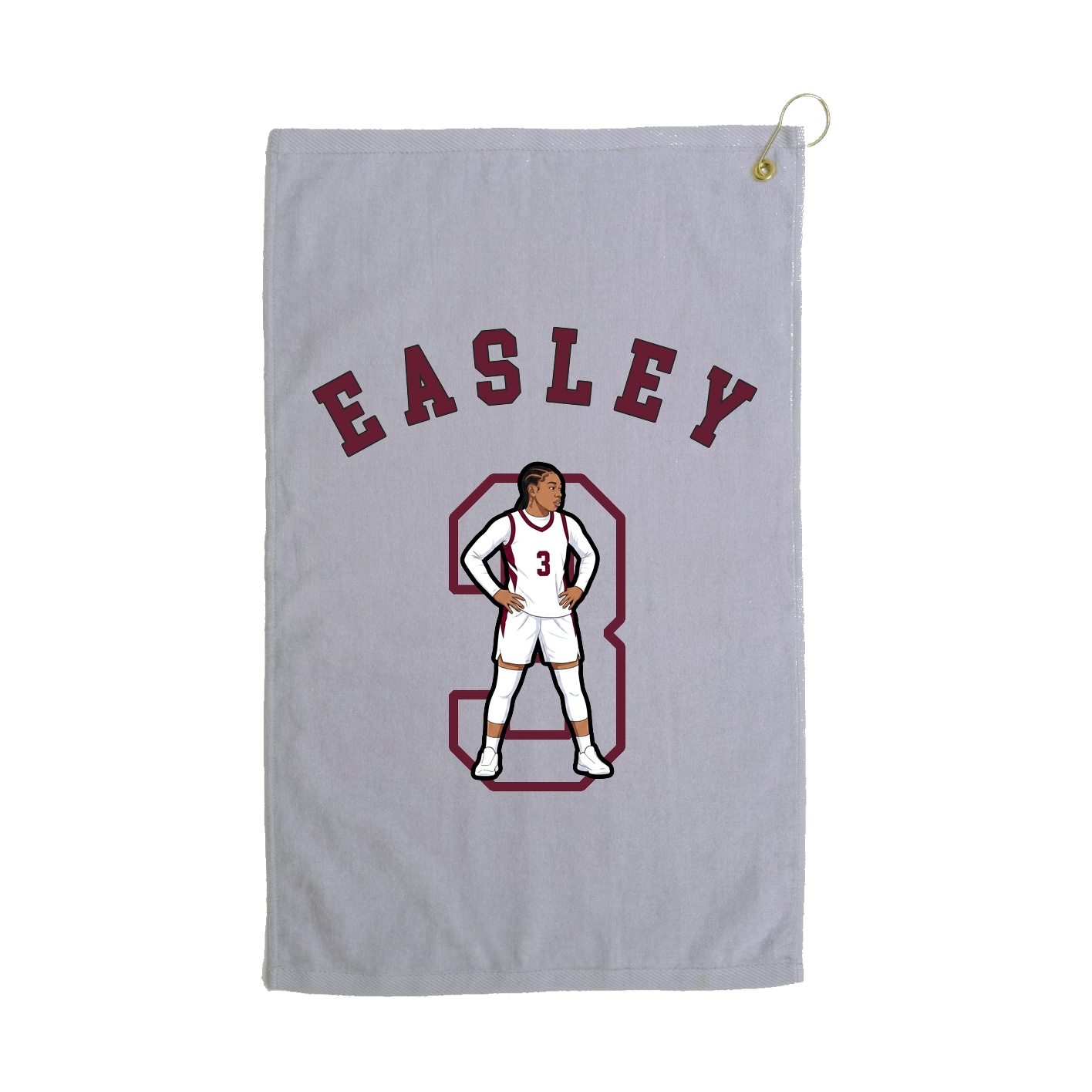 Golf Towel — Shirsey Arch in Grey