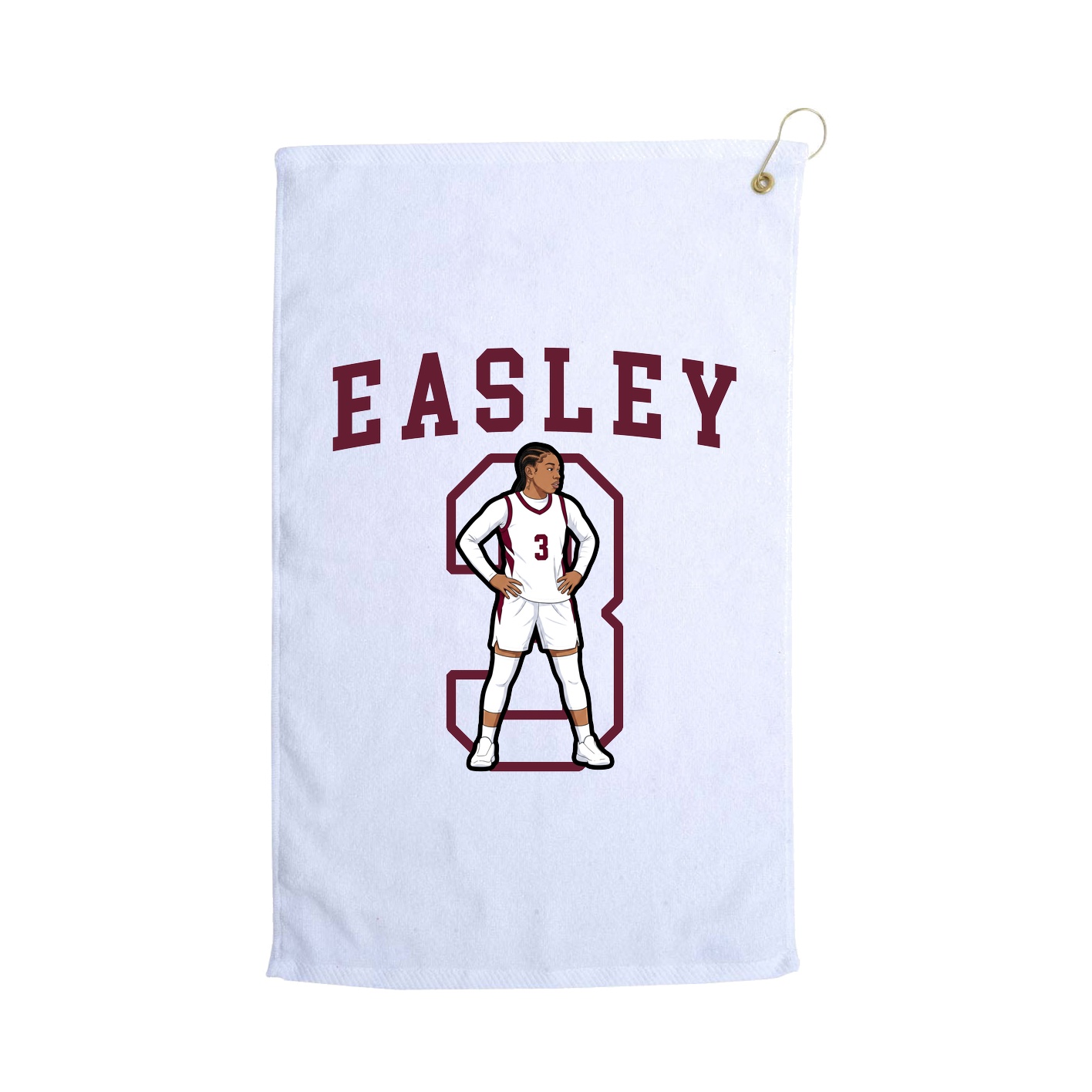 Golf Towel — Shirsey in White