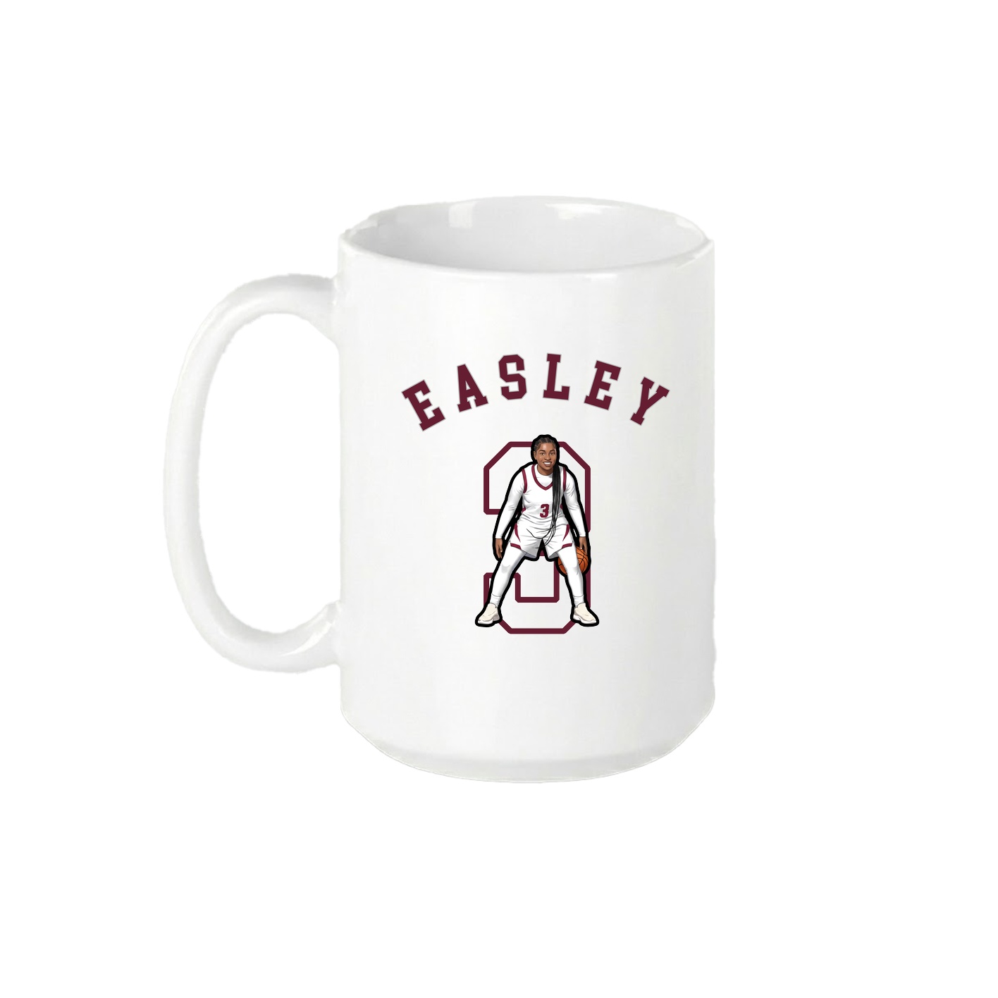 15oz Coffee Mug — Shirsey Arch in White