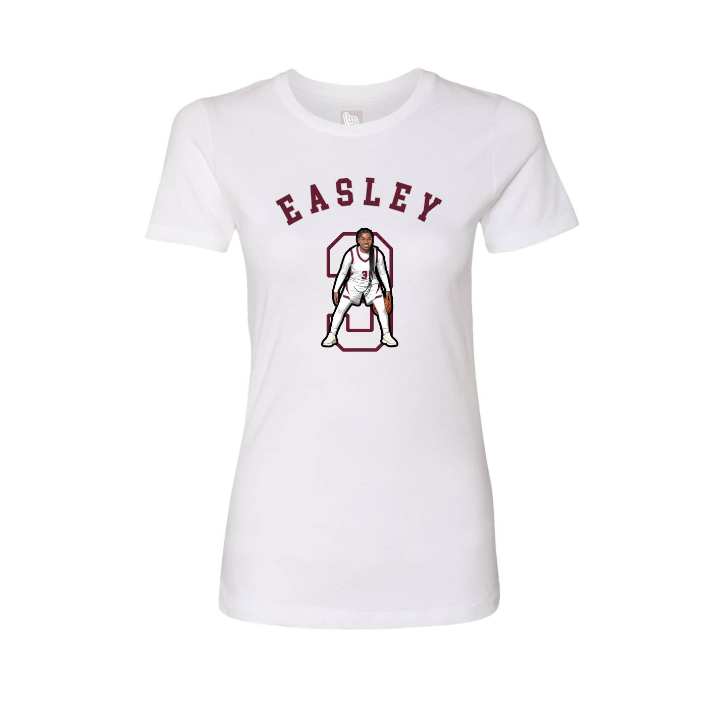 Womens Tee — Shirsey Arch in White